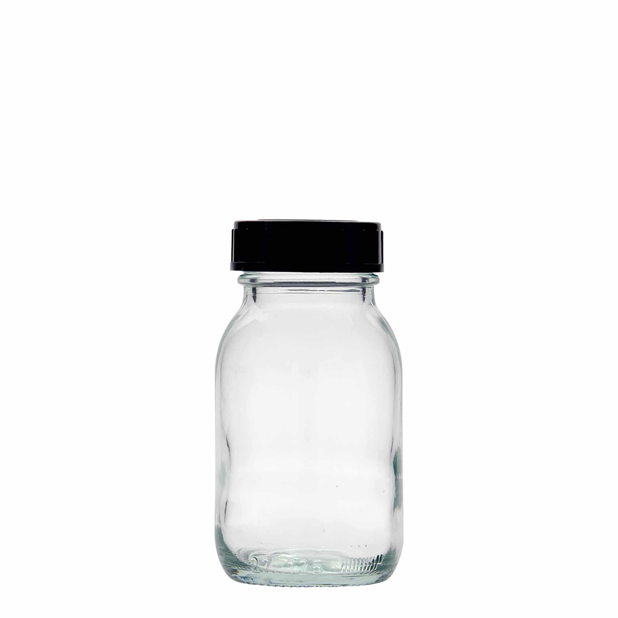 125 ml wide mouth jar, closure: DIN 40