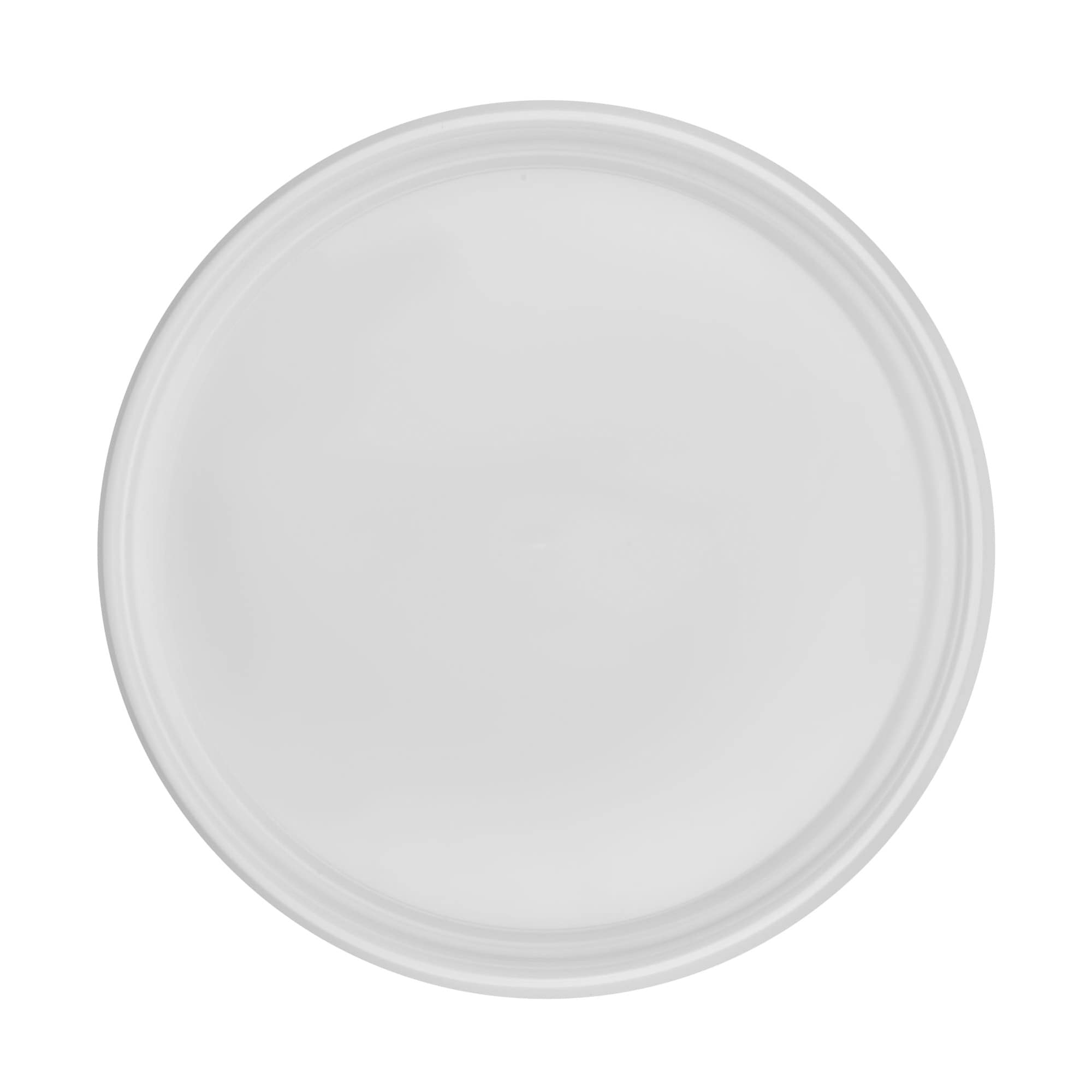 Lid for 30 l bucket, PP plastic, white