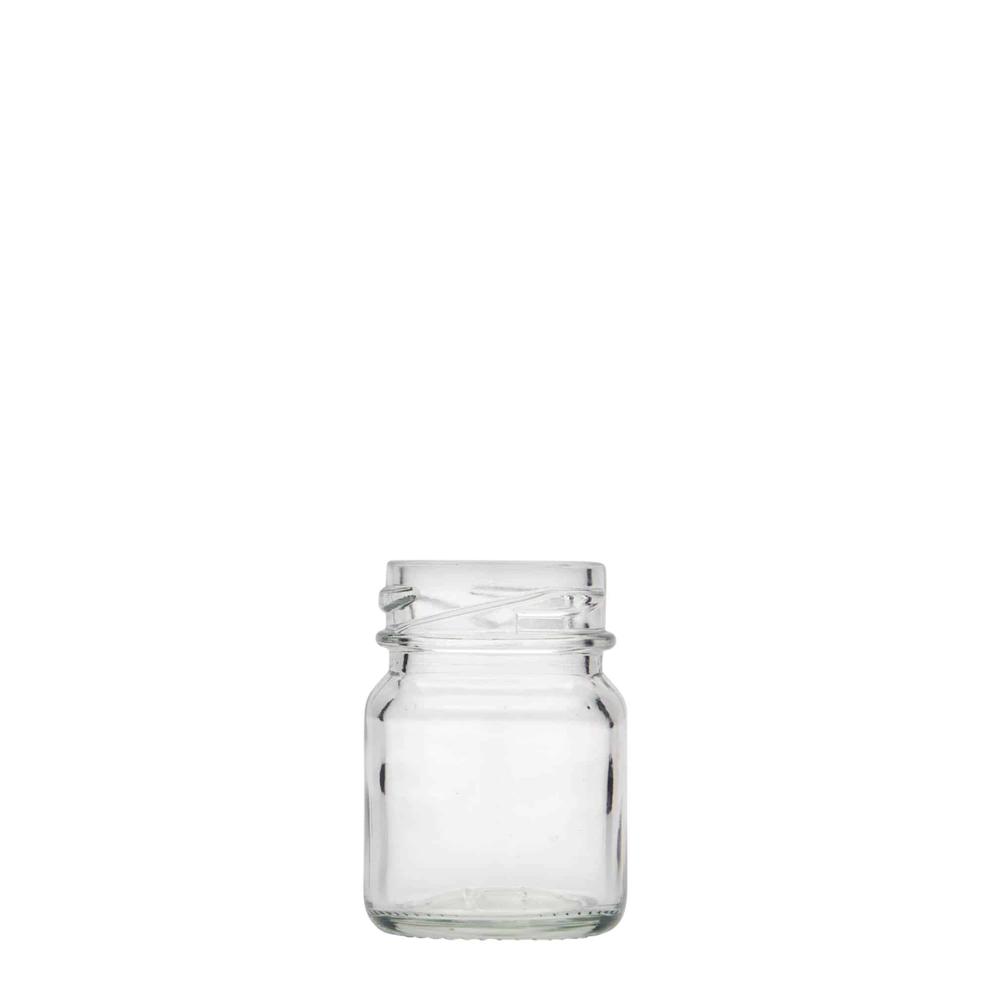 45 ml tall round glass, opening: Twist-Off (TO 38) 45 ml tall round glass, opening: Twist-Off (TO 38)