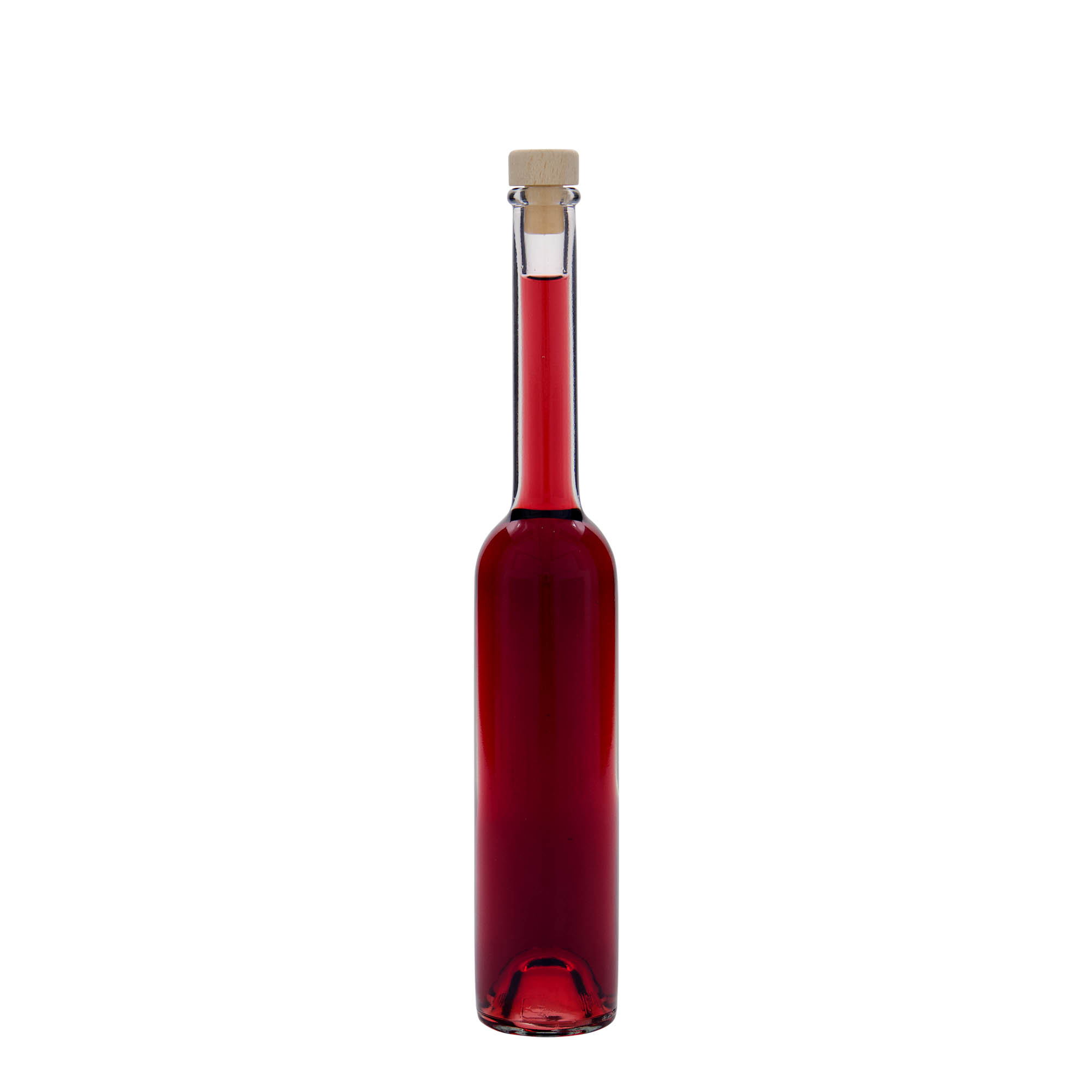 100 ml glass bottle 'Platina', opening: cork