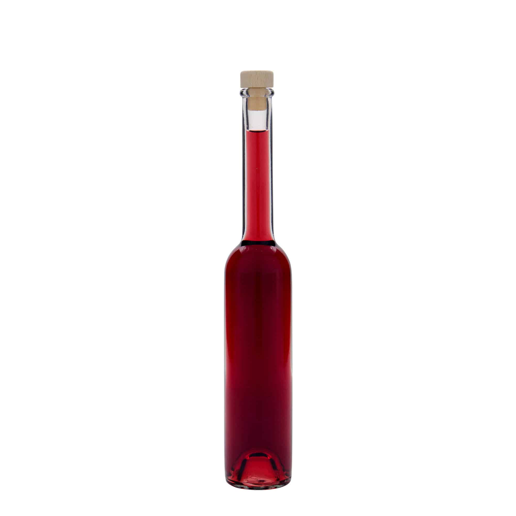 100 ml glass bottle 'Platina', opening: cork