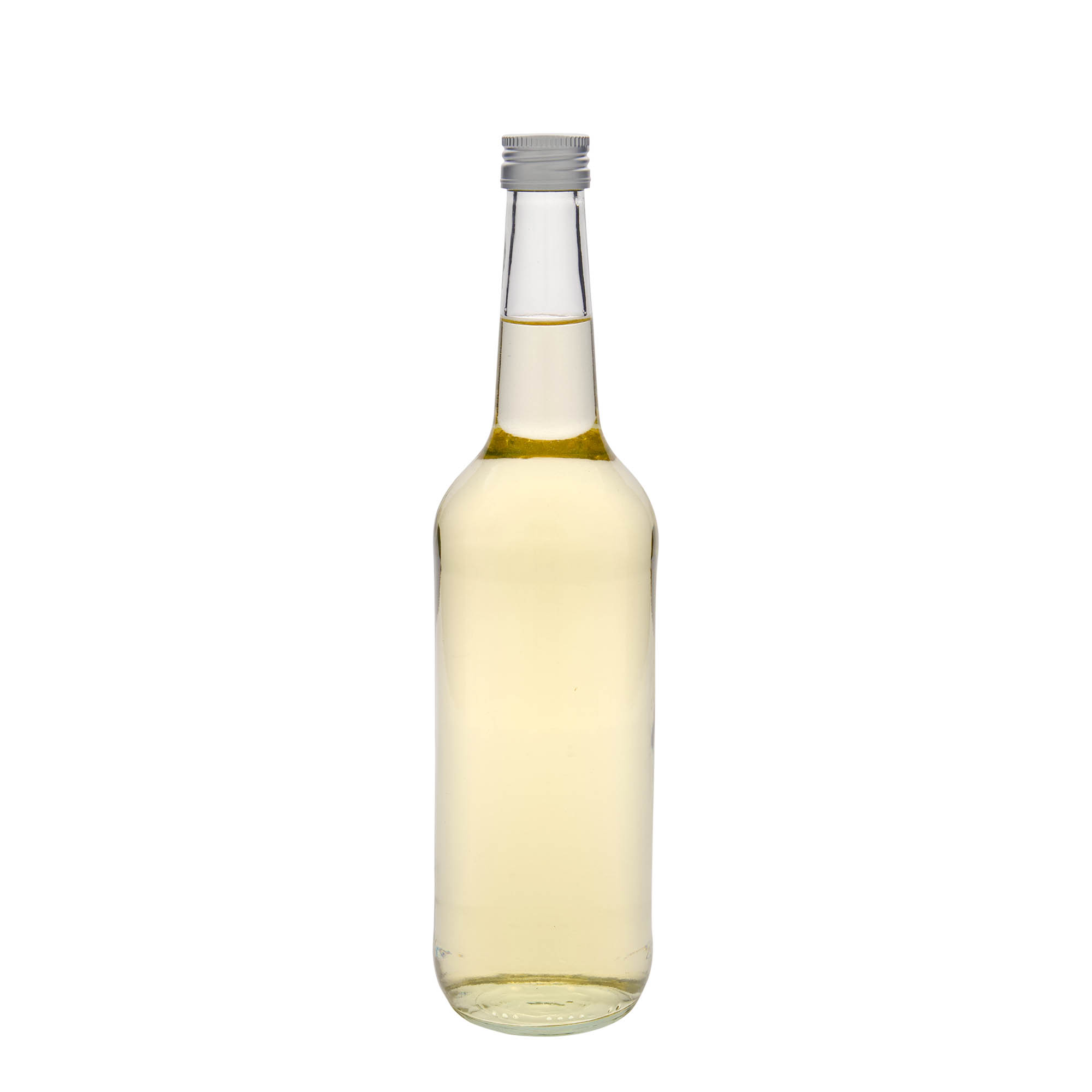 700 ml glass bottle straight neck, opening: PP 28 700 ml glass bottle straight neck, opening: PP 28