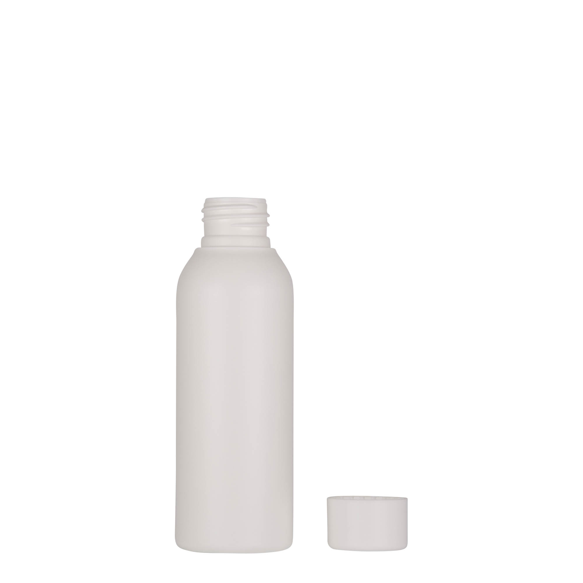 100 ml plastic bottle 'Tuffy', HDPE, white, opening: 24/410 100 ml plastic bottle 'Tuffy', HDPE, white, opening: 24/410