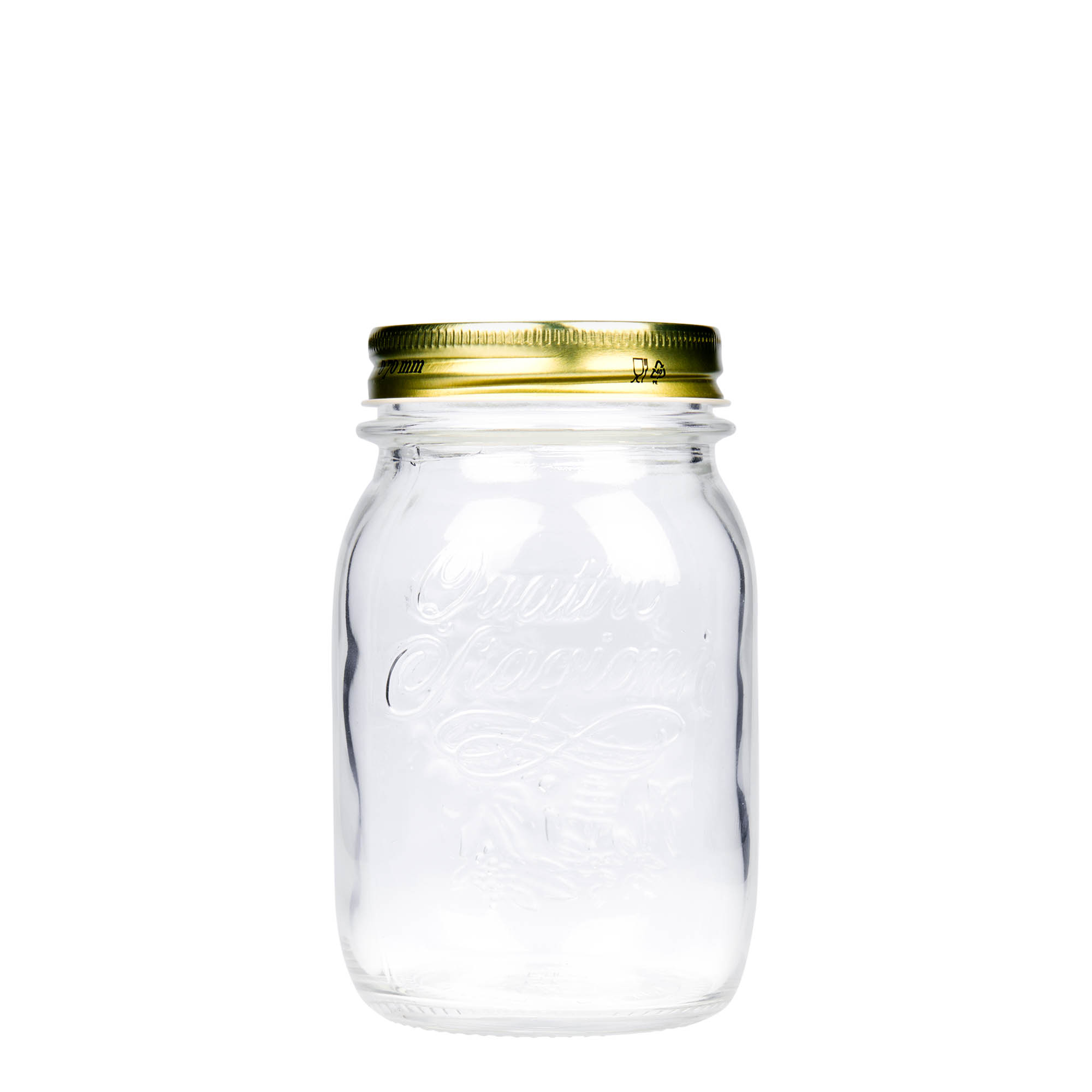 500 ml glass 'Quattro Stagioni', opening: screw cap 500 ml glass 'Quattro Stagioni', opening: screw cap
