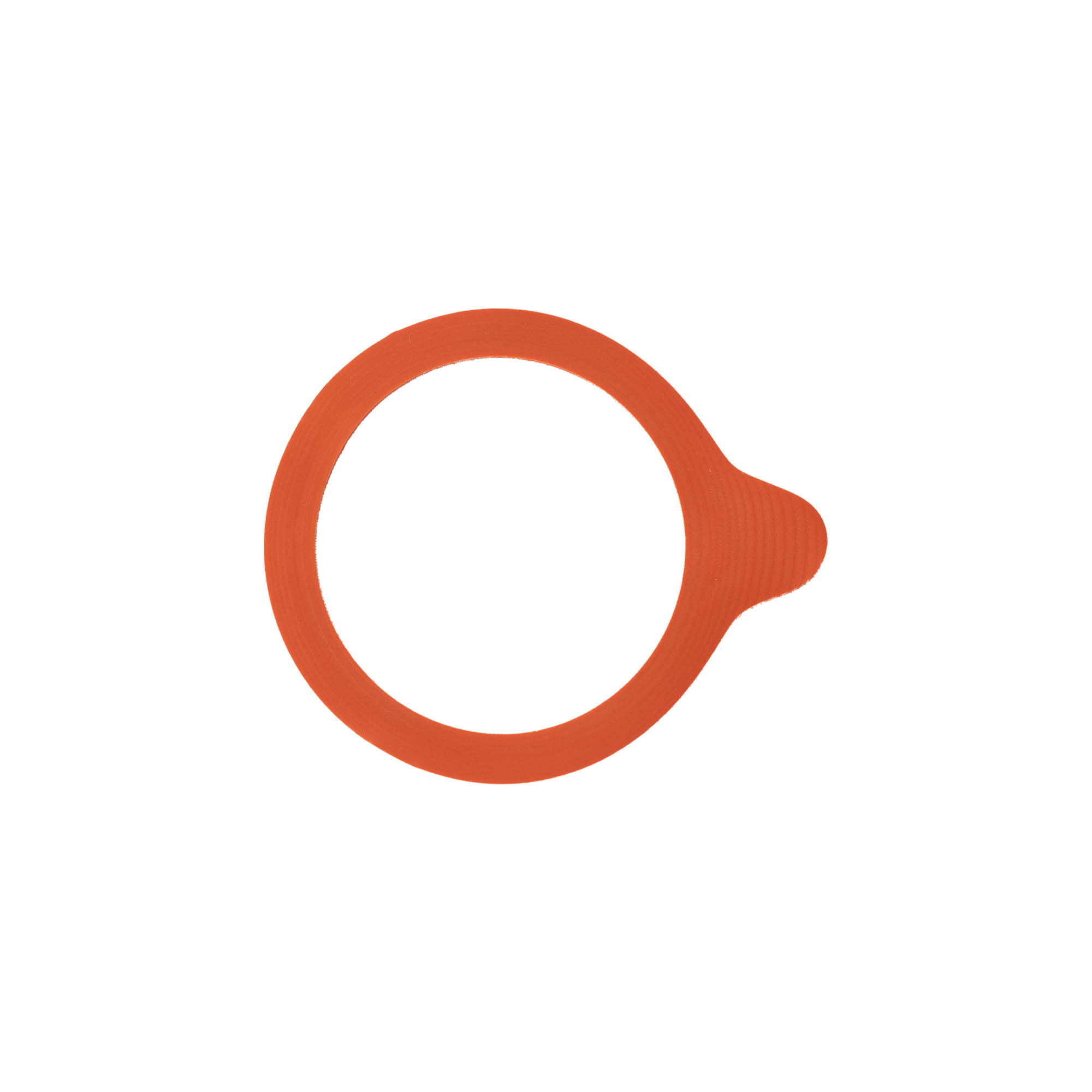 WECK preserving ring RR60 #, red, opening: round rim WECK preserving ring RR60 #, red, opening: round rim