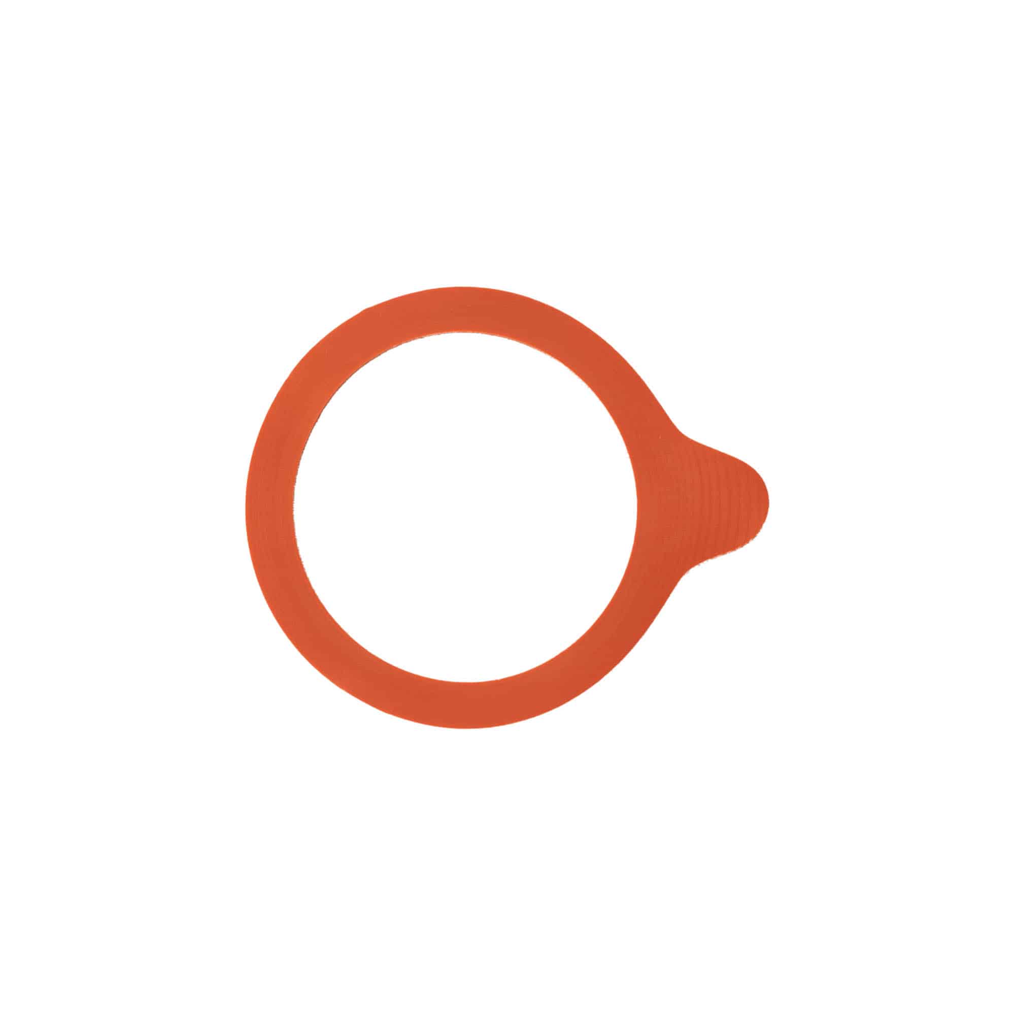 WECK preserving ring RR60 #, red, opening: round rim