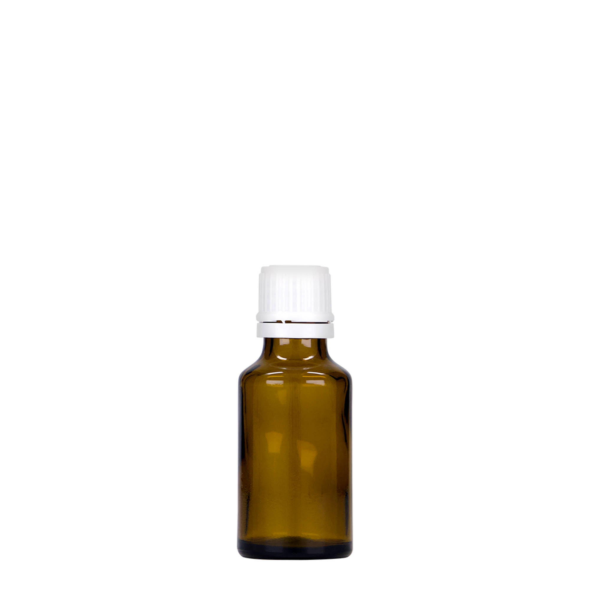 25 ml medical bottle, glass, brown, opening: DIN 18 25 ml medical bottle, glass, brown, opening: DIN 18