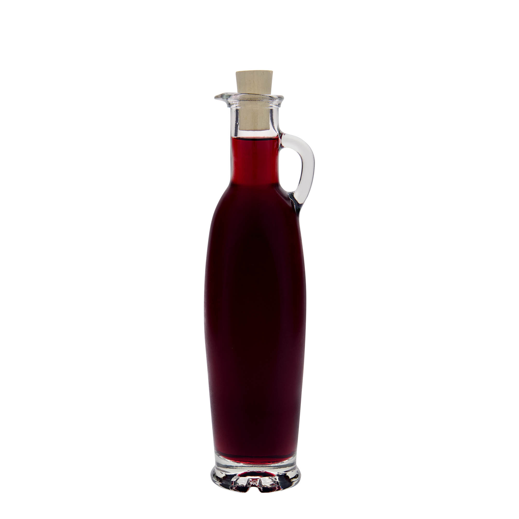 250 ml glass bottle 'Simona', opening: cork 250 ml glass bottle 'Simona', opening: cork