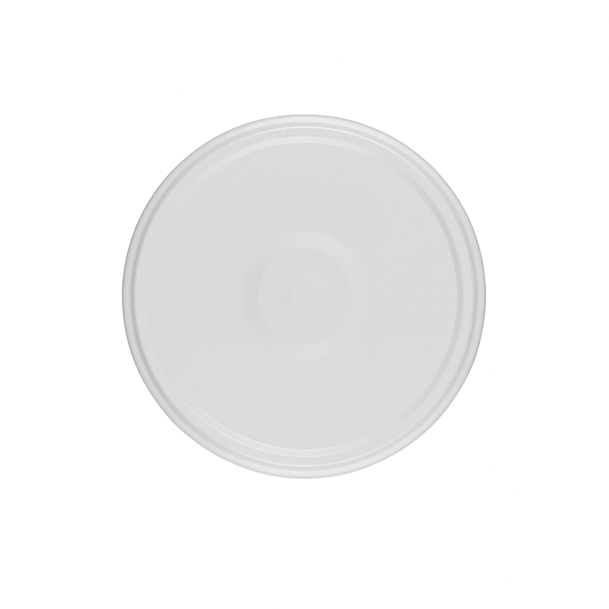 Twist-off lid, tinplate, white, for opening: TO 100 Twist-off lid, tinplate, white, for opening: TO 100