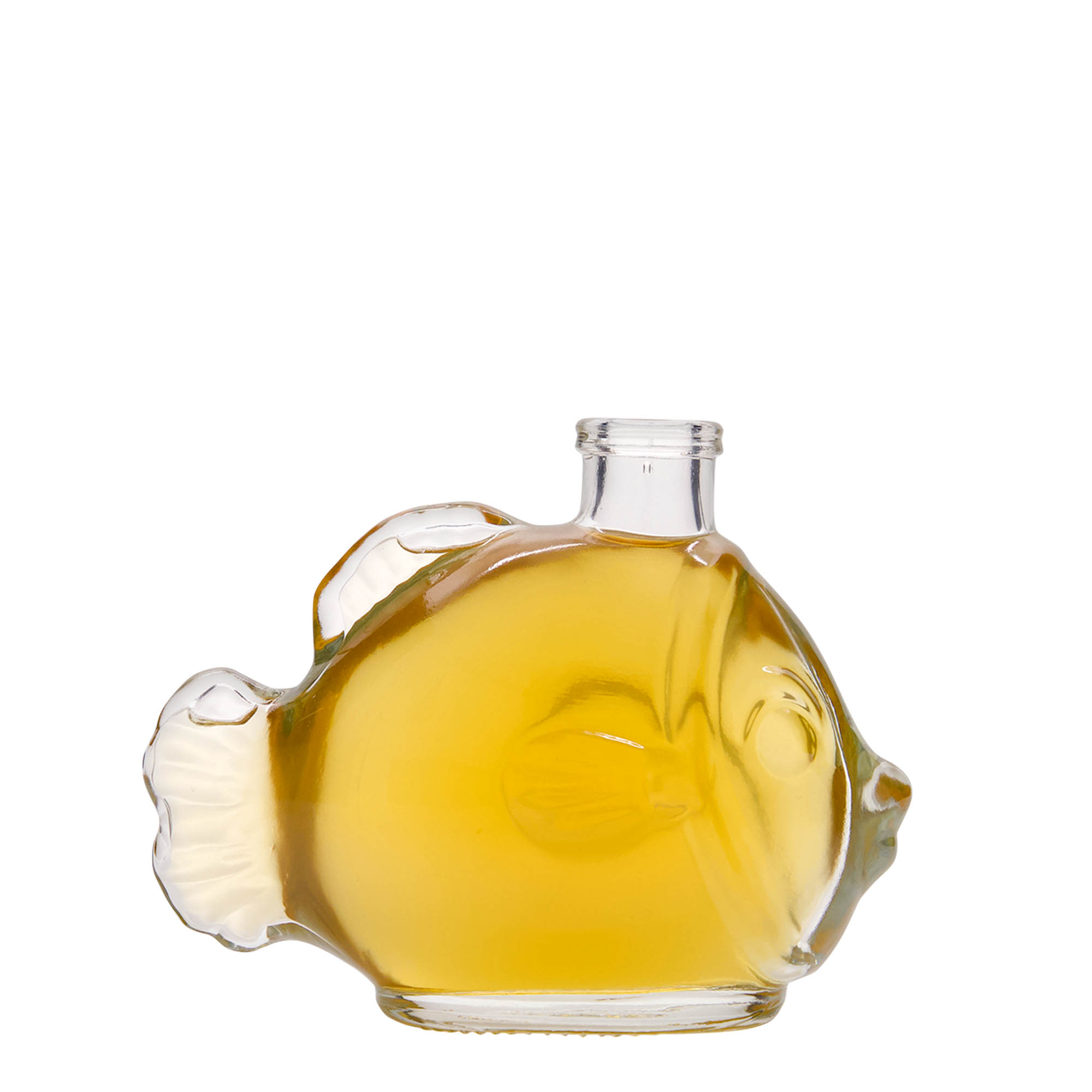 200 ml glass bottle 'Fish', opening: cork 200 ml glass bottle 'Fish', opening: cork