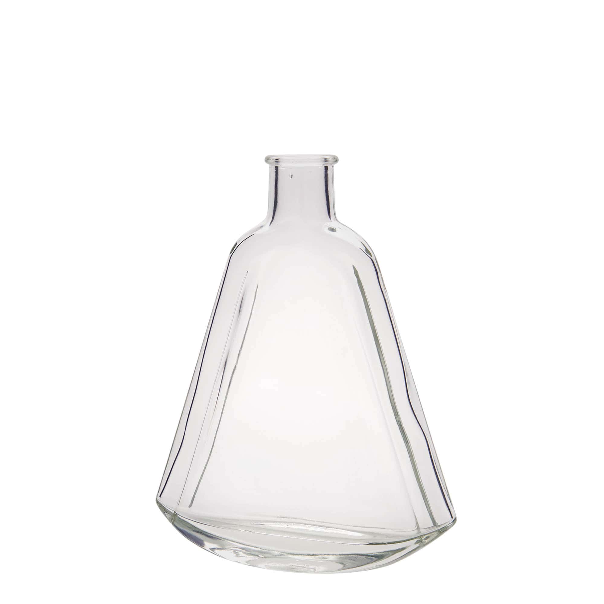 200 ml glass bottle 'Maurizio', oval, opening: cork 200 ml glass bottle 'Maurizio', oval, opening: cork
