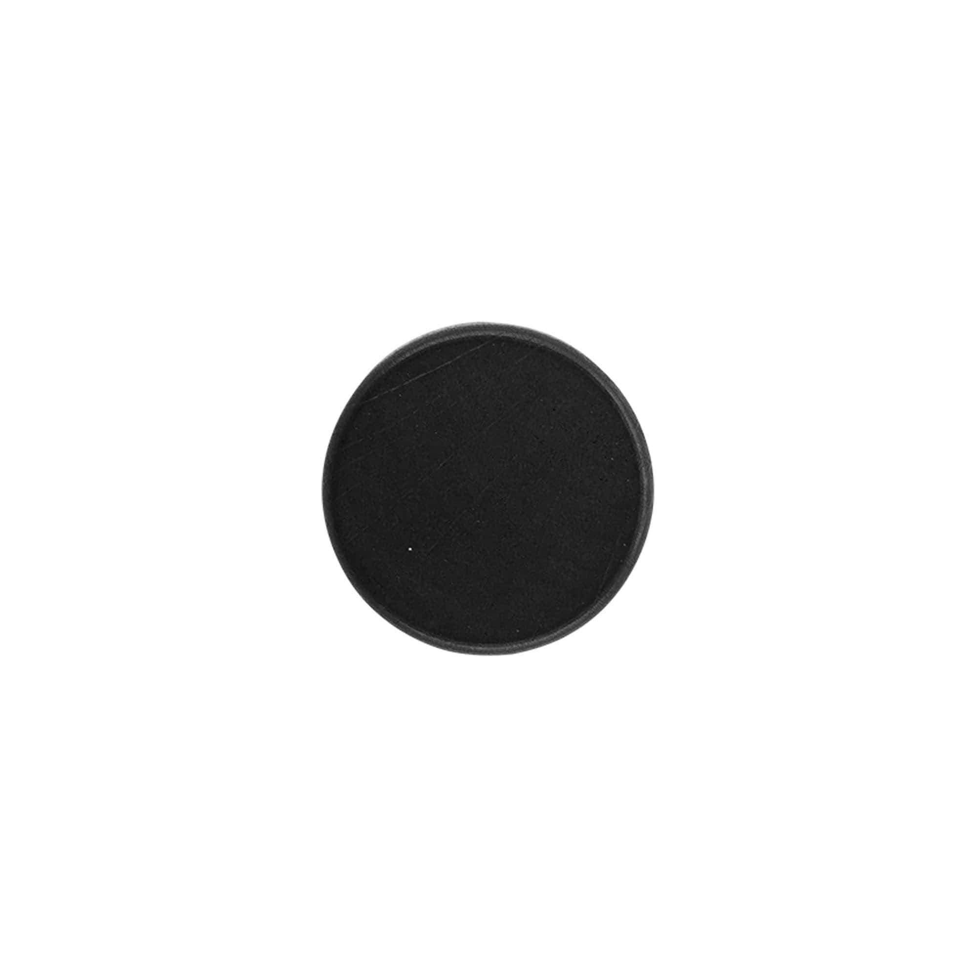 Grip corks 19 mm, wood/plastic, black, for opening: cork