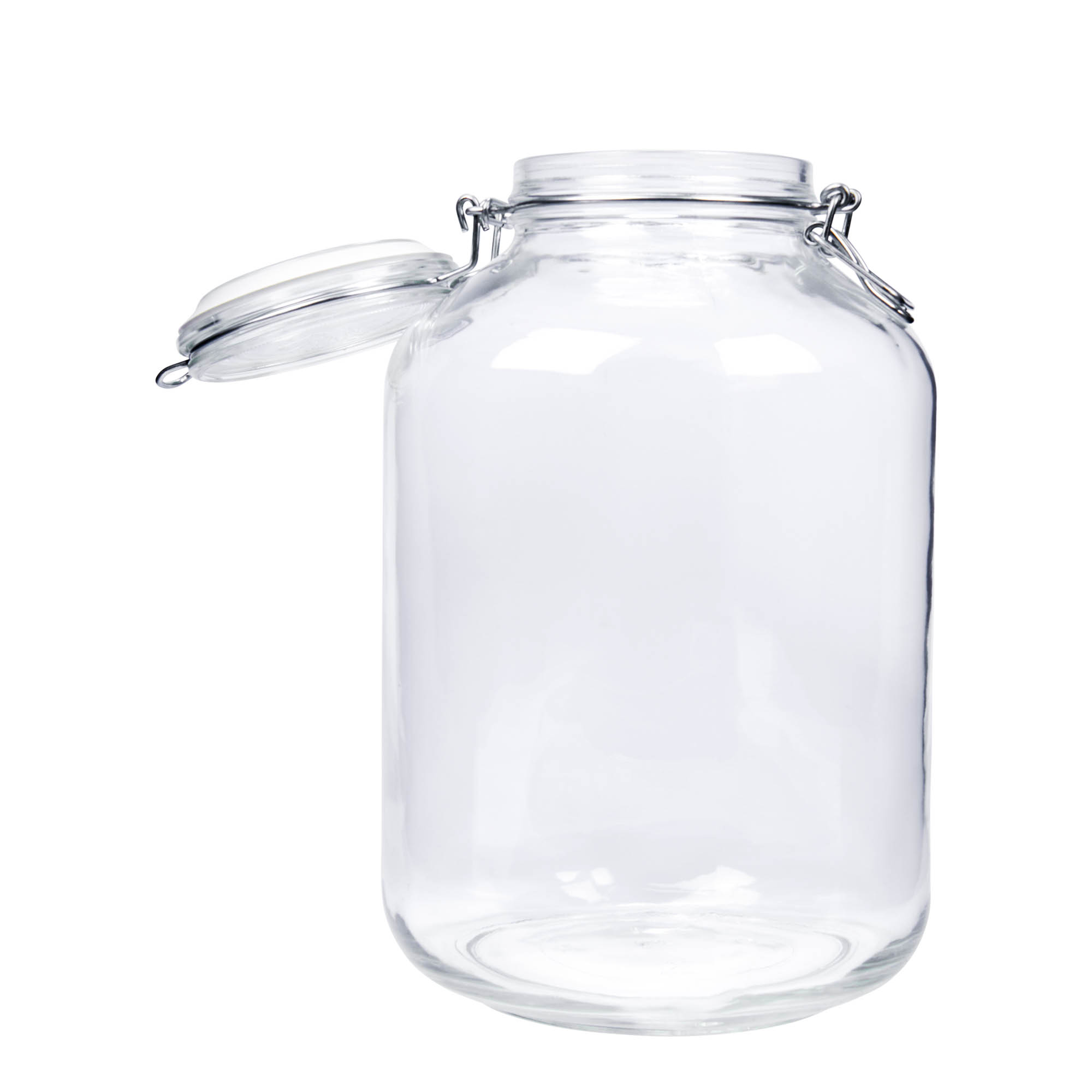 5,000 ml wire bail jar 'Fido', opening: wire bail closure 5,000 ml wire bail jar 'Fido', opening: wire bail closure