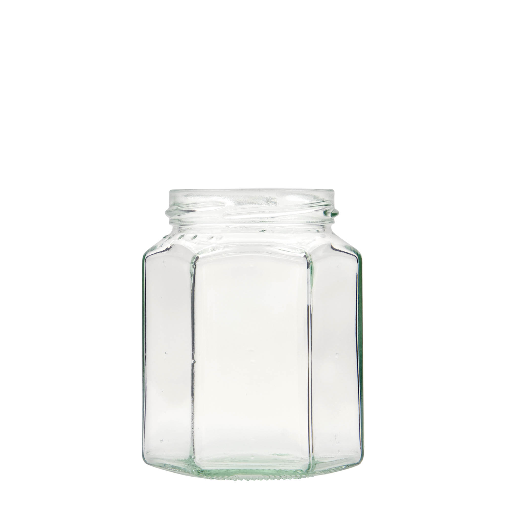 288 ml hexagonal glass, opening: Twist-off (TO 63)