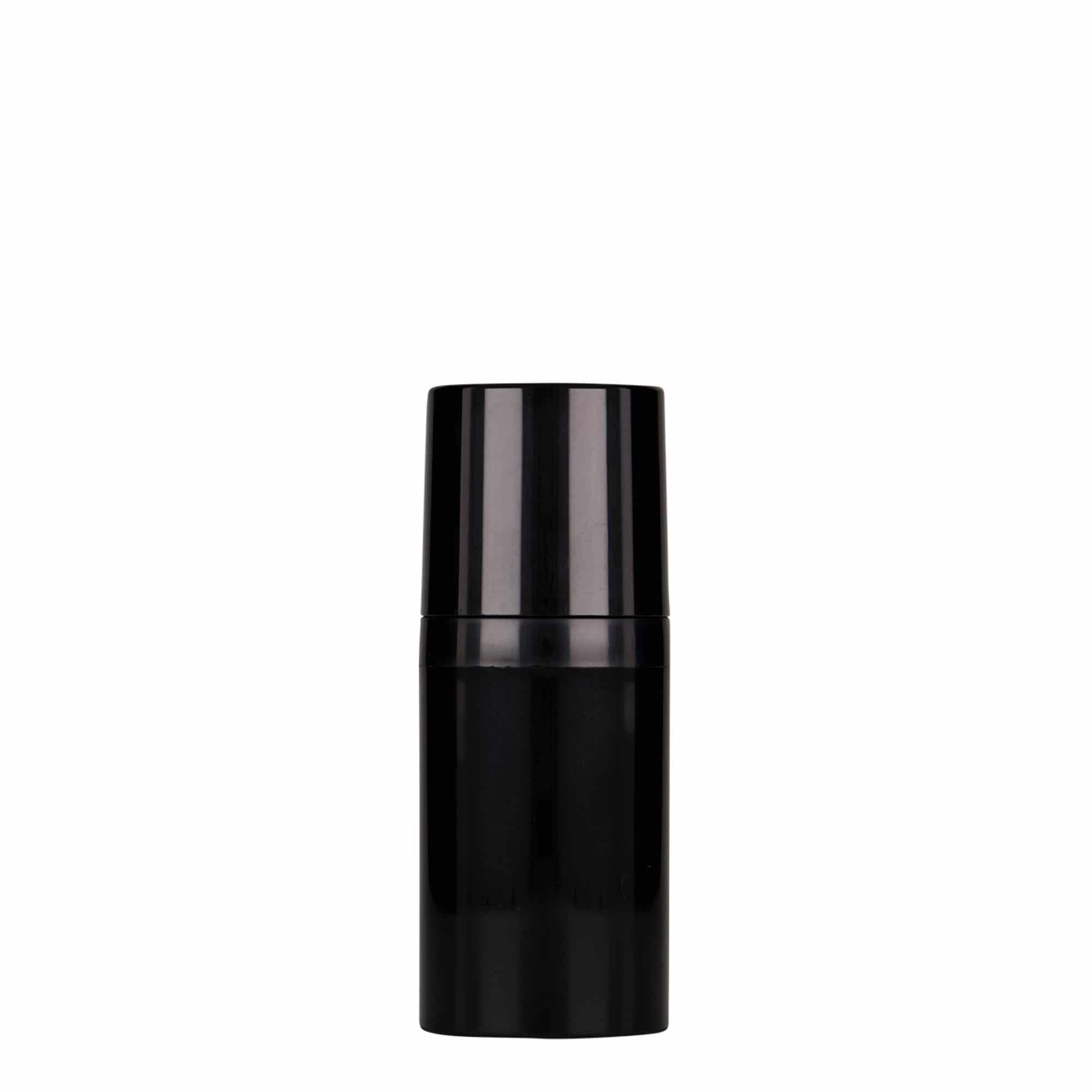 30 ml Airless Dispenser ‘Mezzo’, PP plastic, black