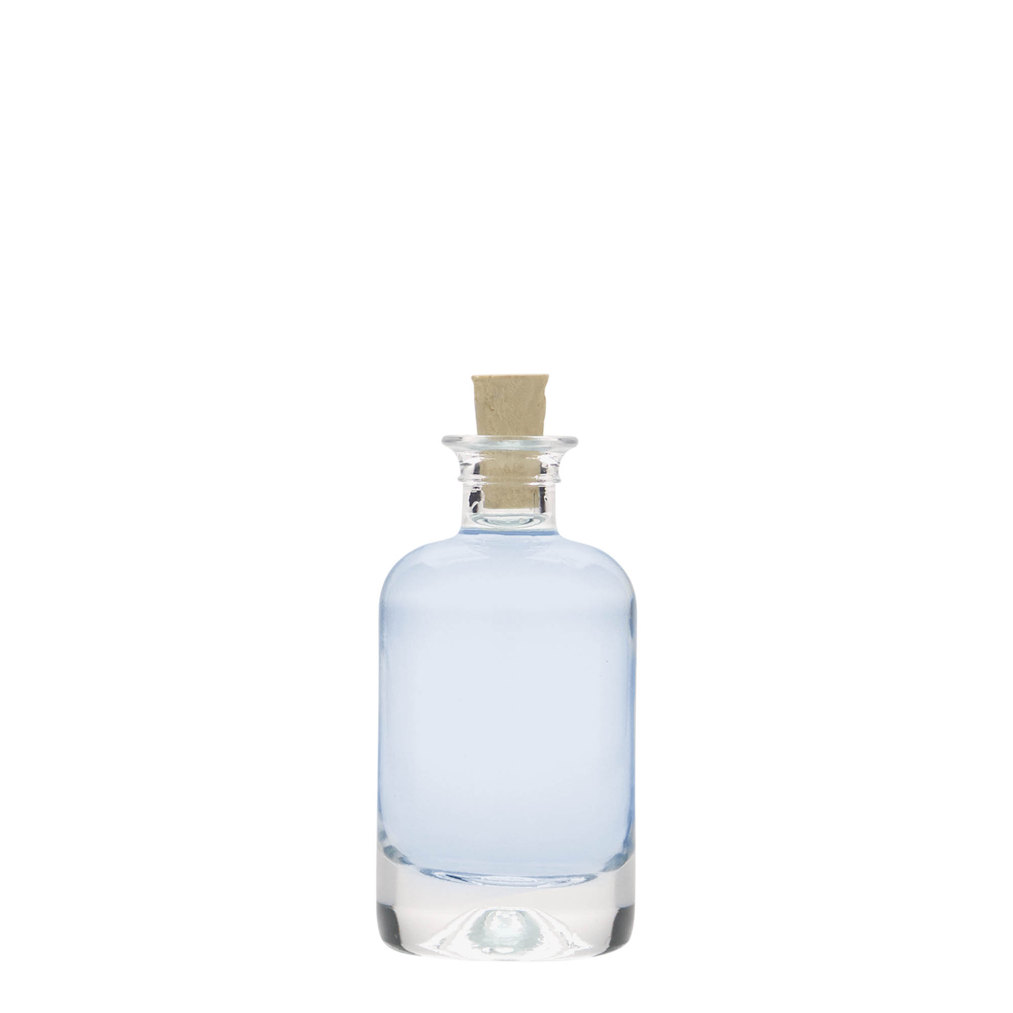 40 ml glass bottle apothecary, opening: cork