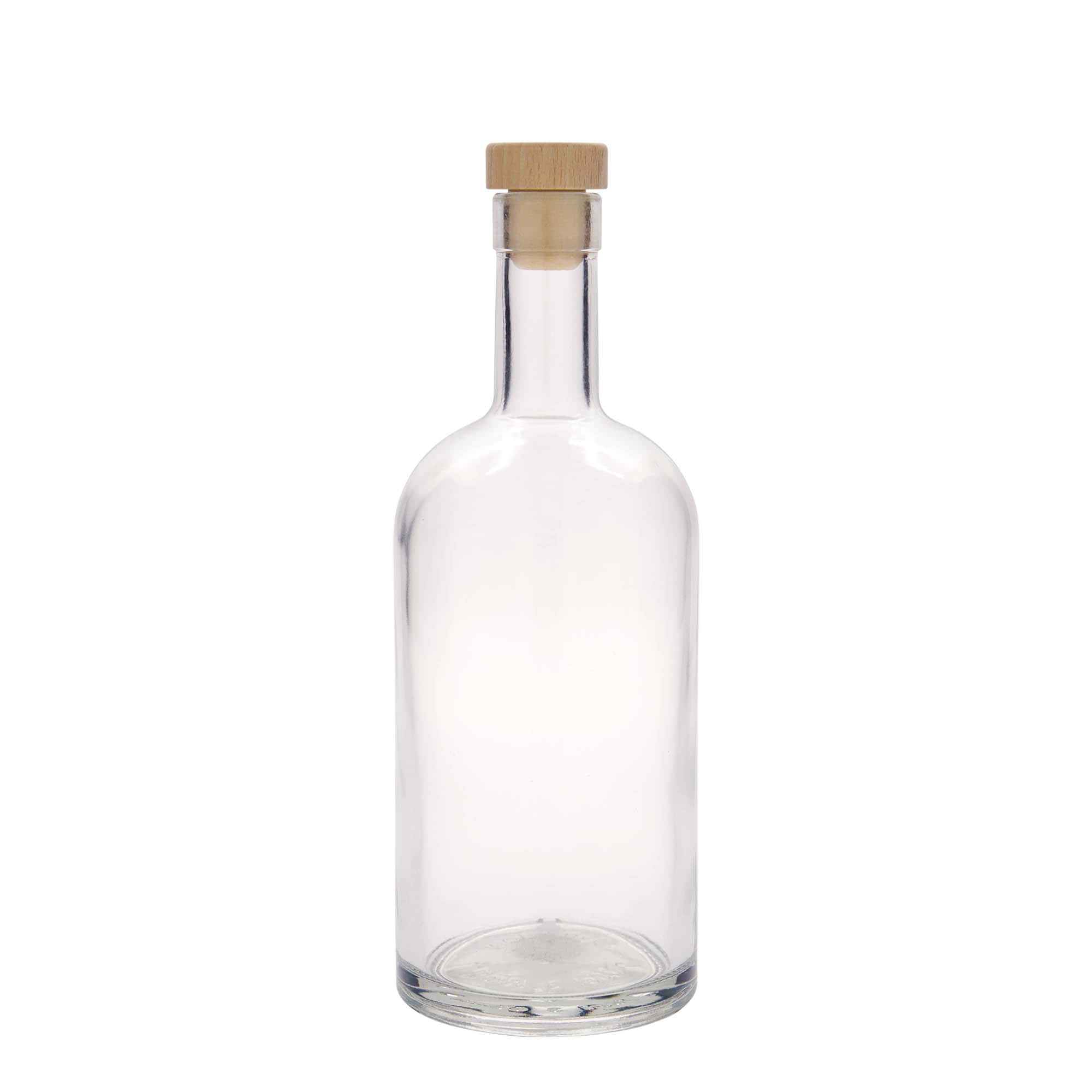 700 ml glass bottle 'Franco', opening: cork
