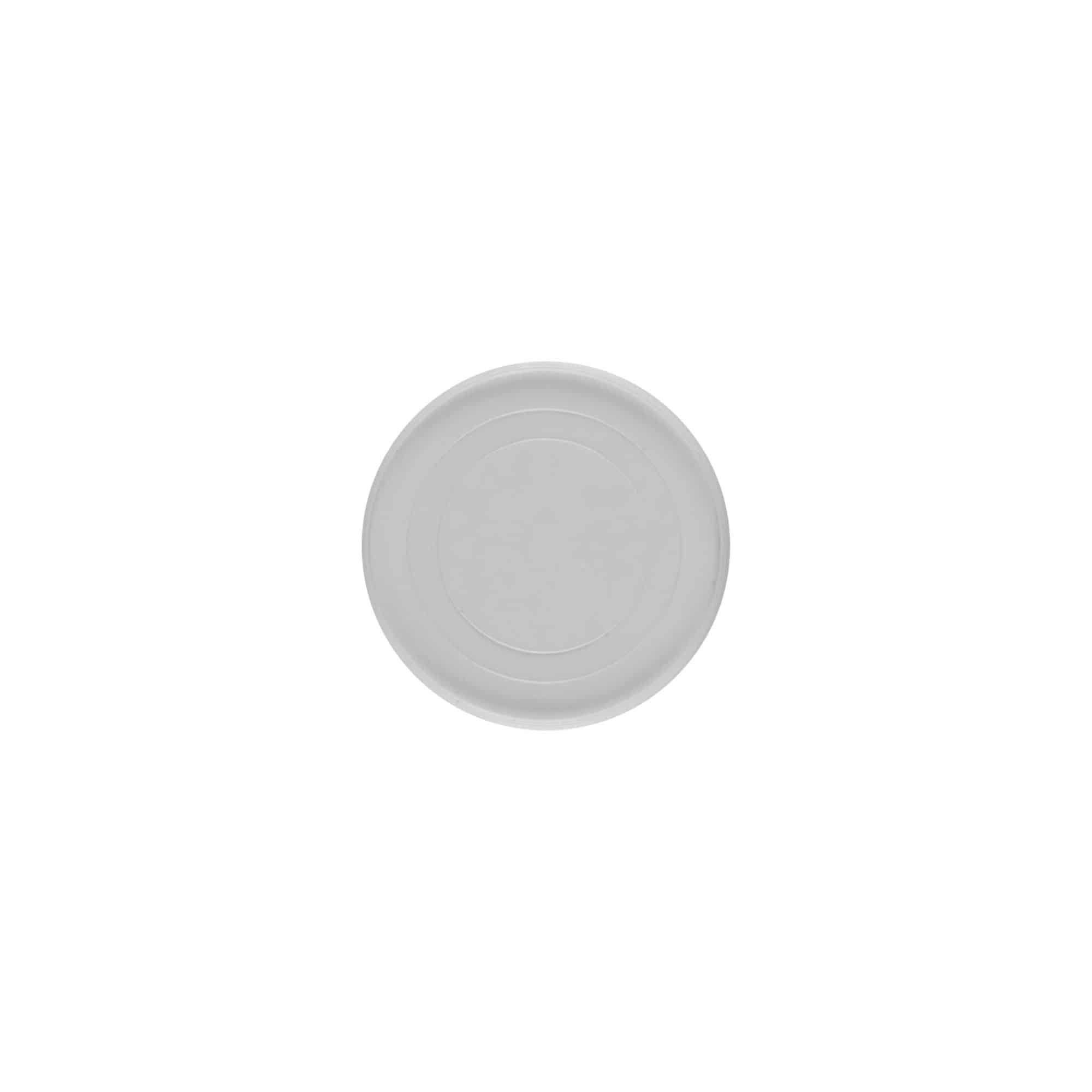 Cover disc for 5 ml 'Bianca', PP plastic, white