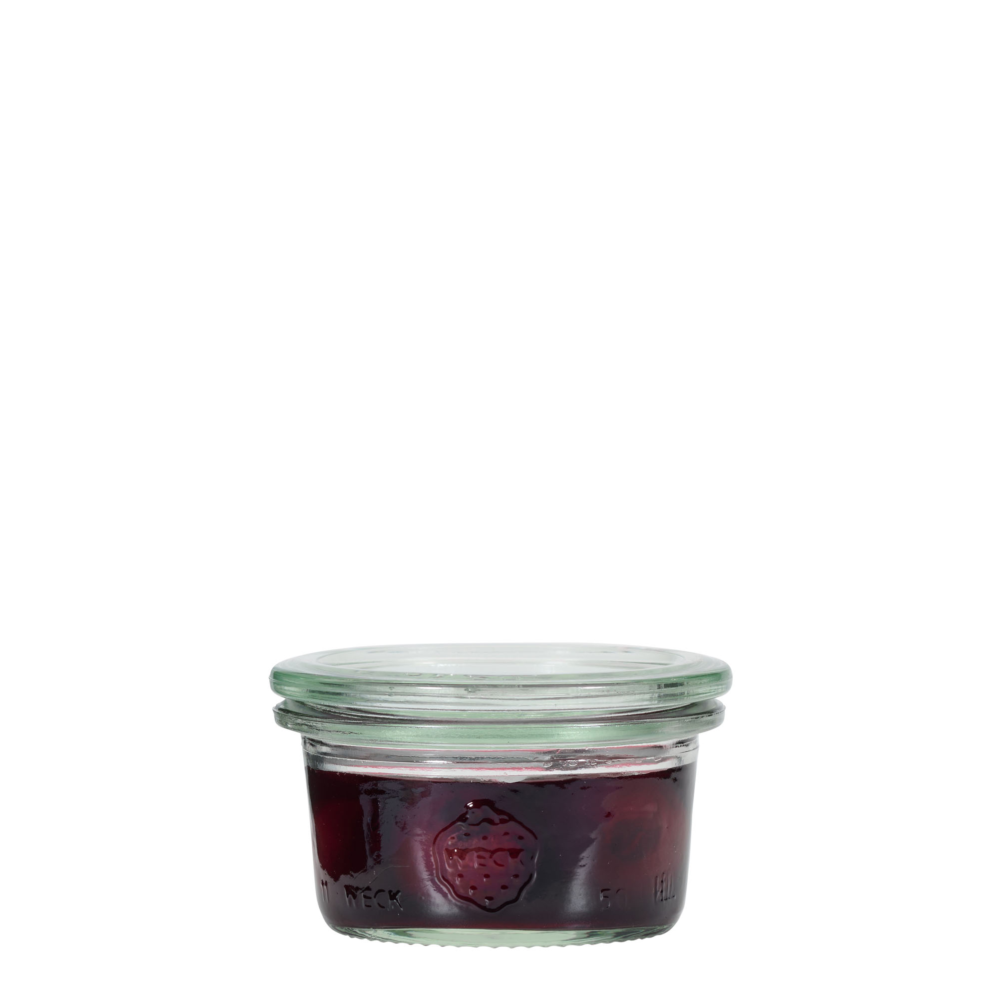 50 ml WECK inverted jar, opening: round rim 50 ml WECK inverted jar, opening: round rim