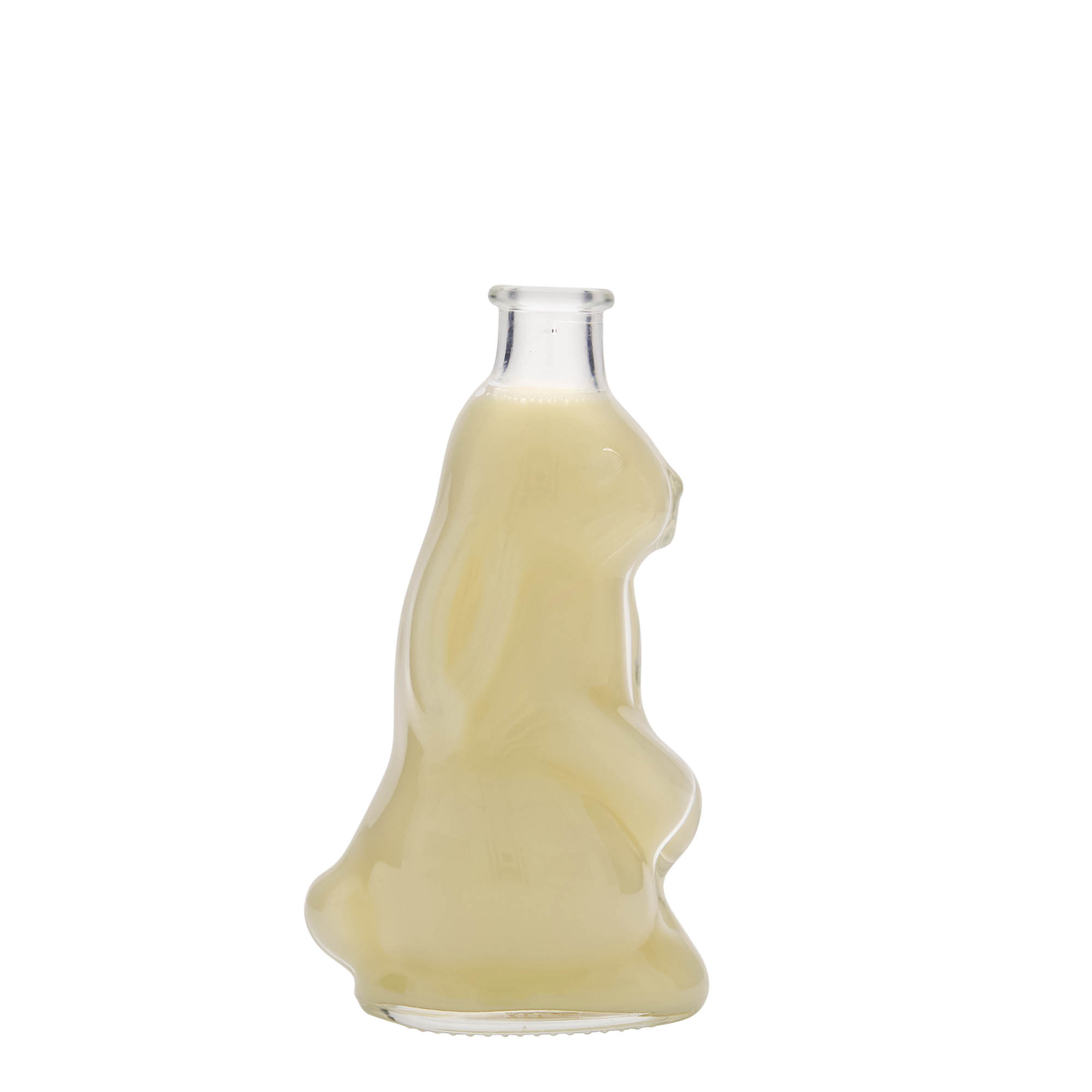 200 ml glass bottle 'Rabbit', opening: cork