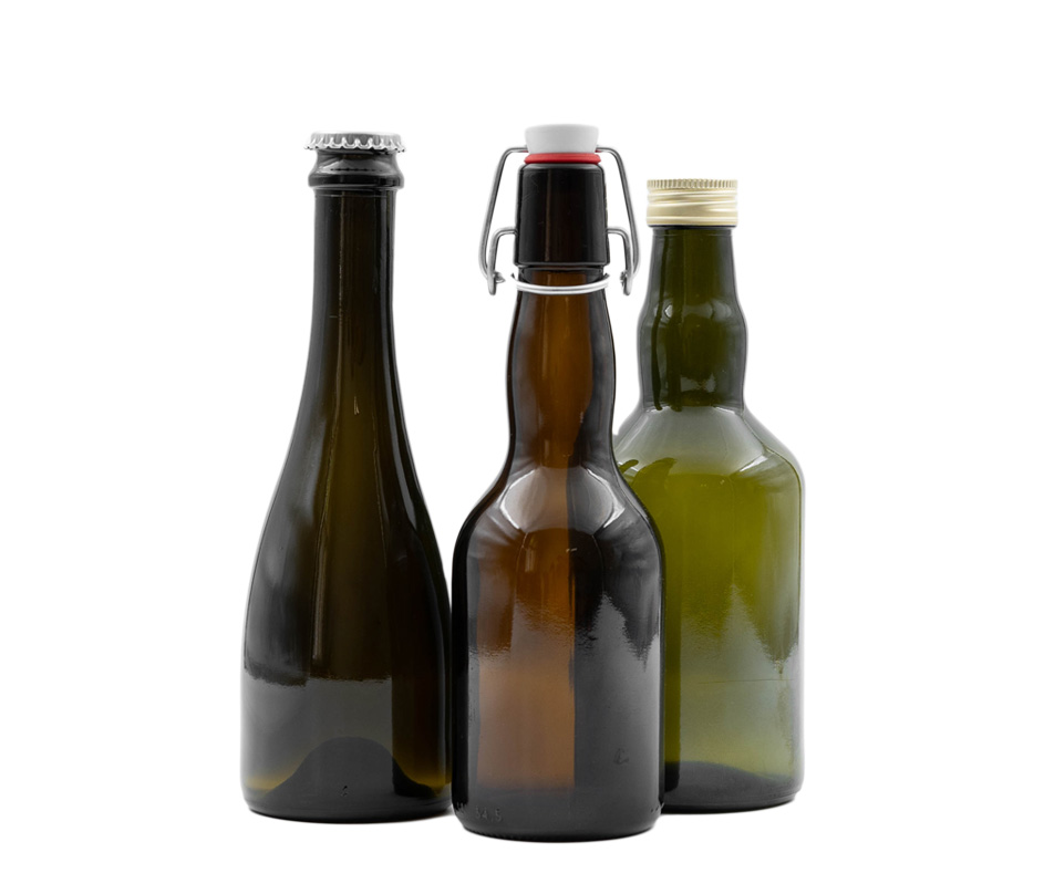 Tile picture beer bottles Tile image for the category Beer Bottles