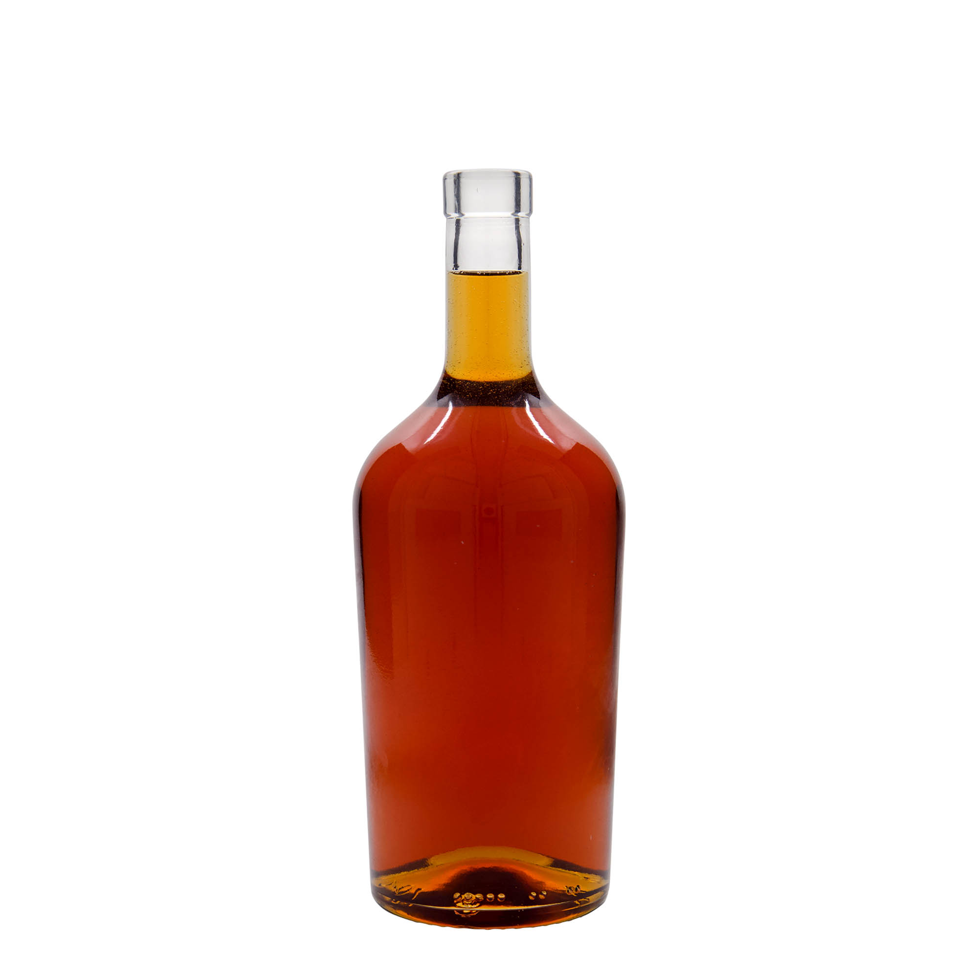 700 ml glass bottle 'Margarethe', opening: cork