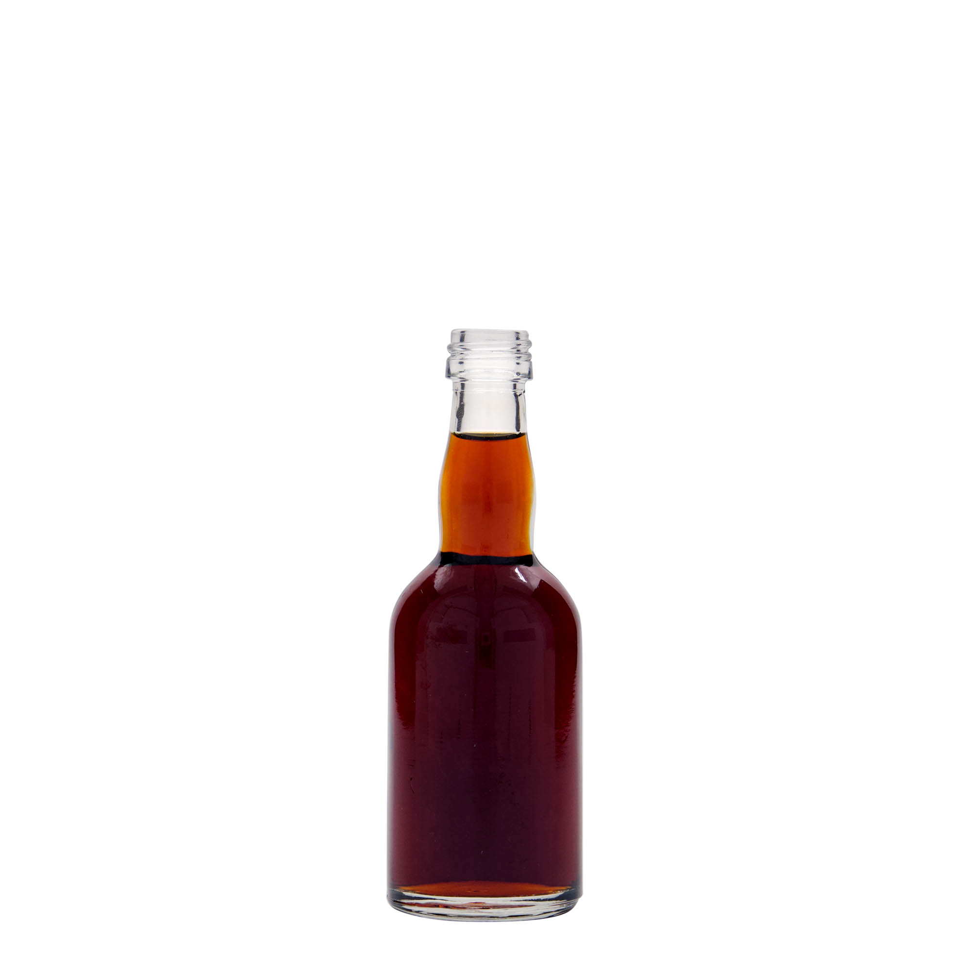 50 ml glass bottle 'Proba', opening: PP 18 50 ml glass bottle 'Proba', opening: PP 18