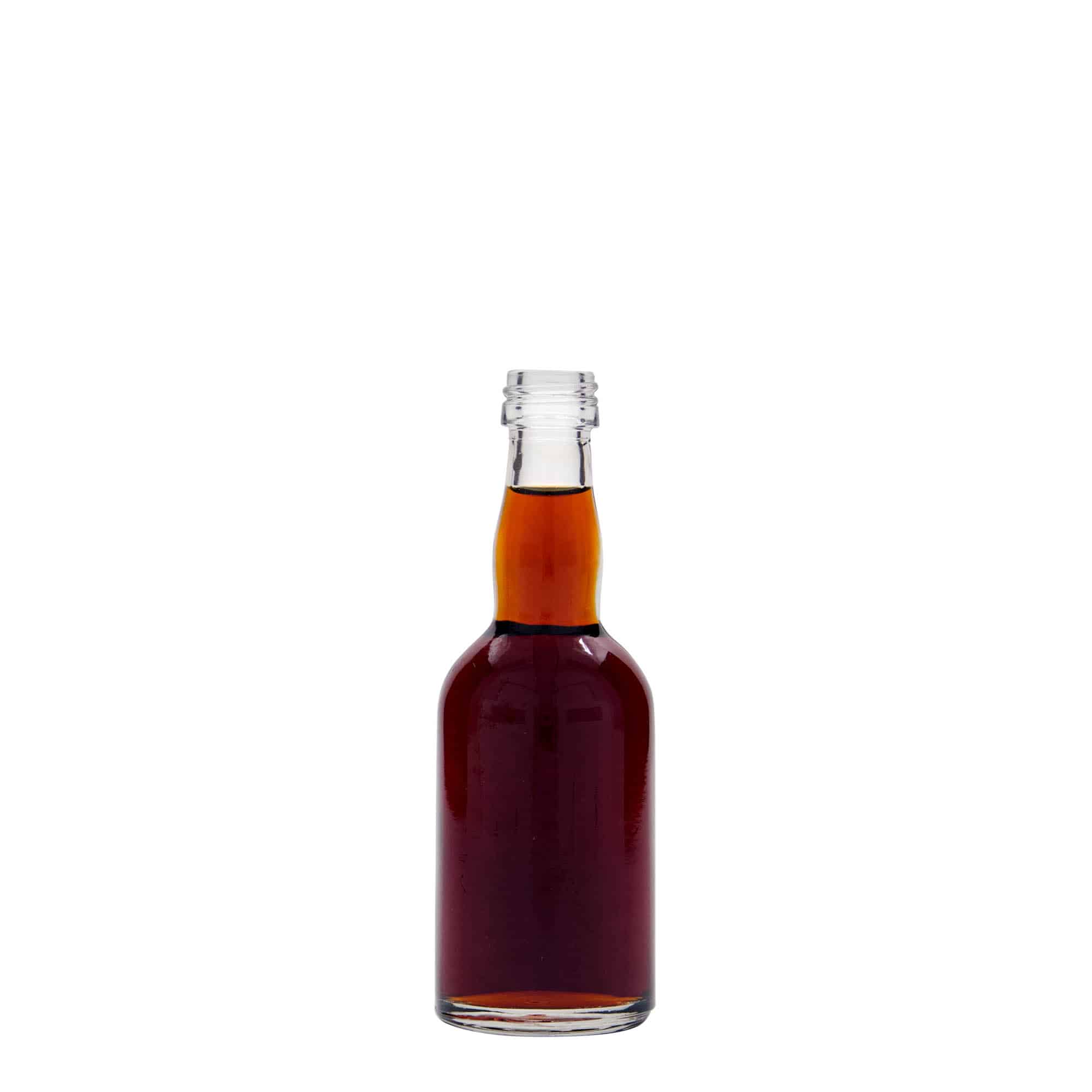 50 ml glass bottle 'Proba', opening: PP 18 50 ml glass bottle 'Proba', opening: PP 18