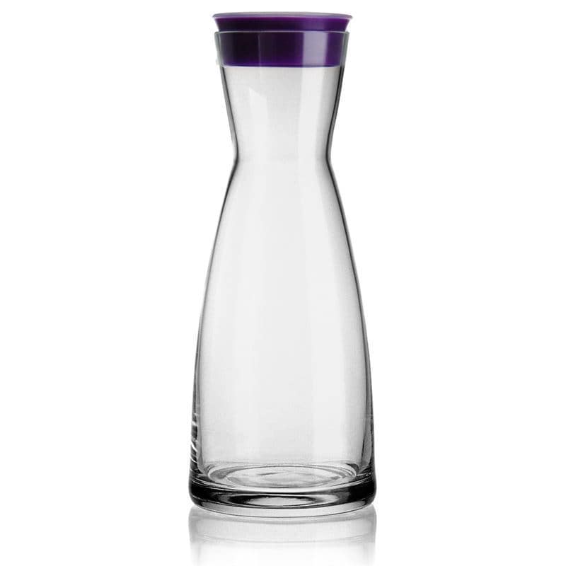 1,000 ml carafe 'Ypsilon', glass, violet