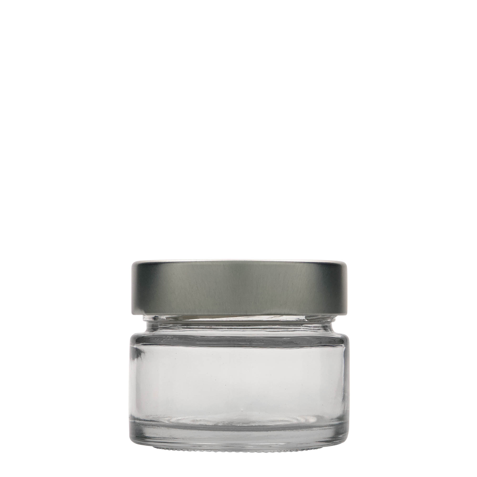 106 ml round glass ‘Albatros’, opening: Extra-Deep-Twist-off (EDTO 70)