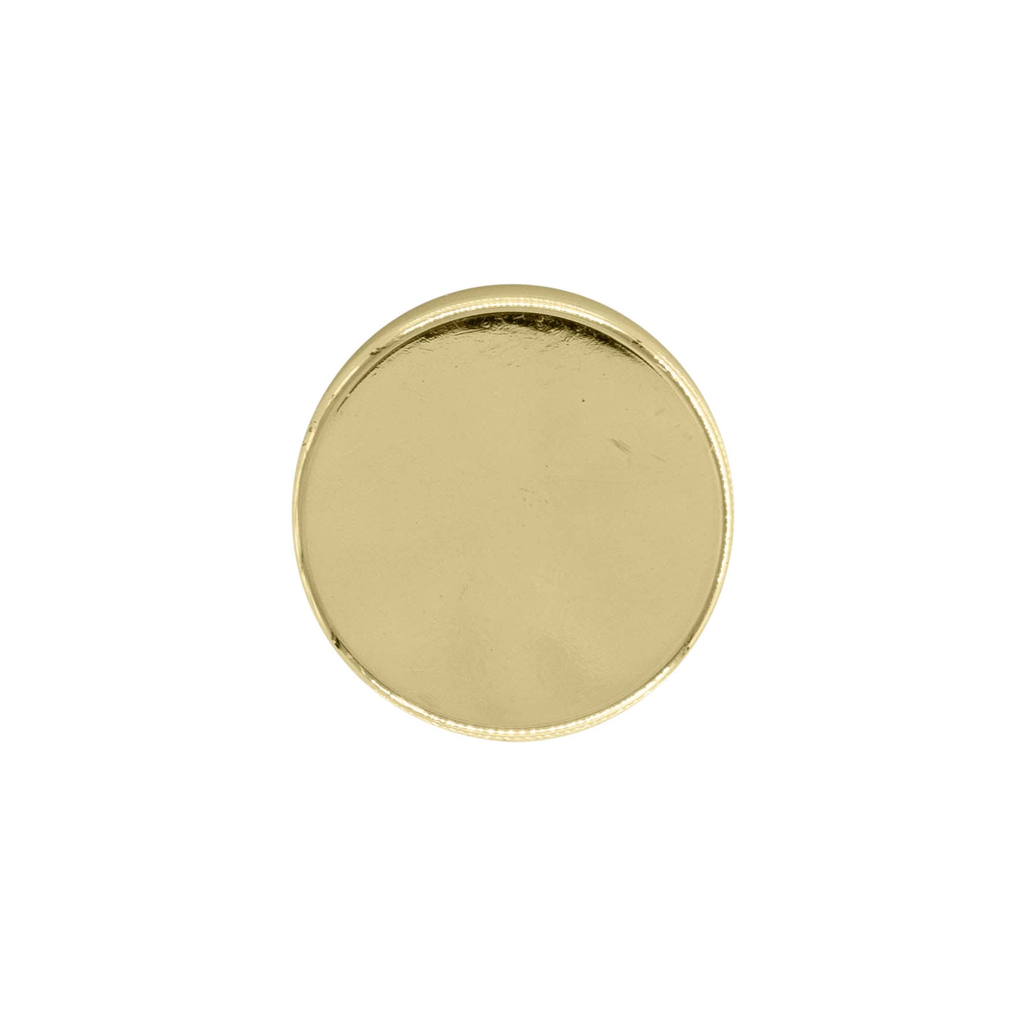 Screw cap, ABS plastic, gold, for opening: GPI 33/400 Screw cap, ABS plastic, gold, for opening: GPI 33/400