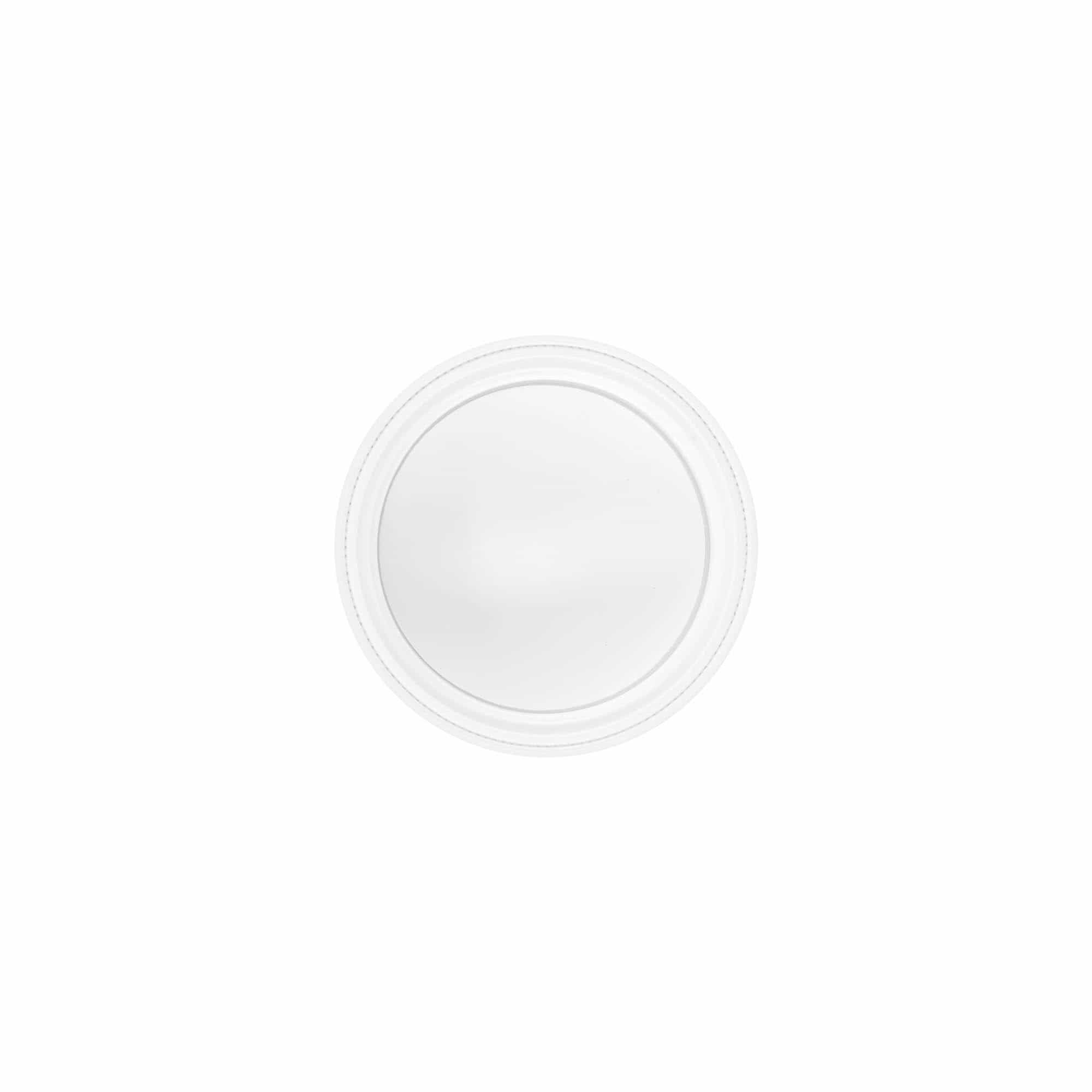 Screw cap 30 ml, SAN plastic, white