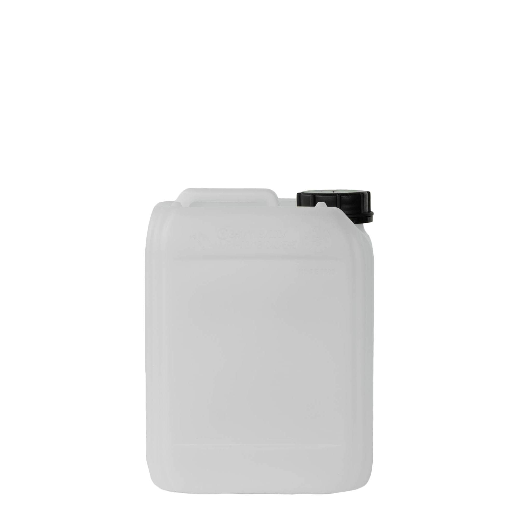 5 l canister, rectangular, HDPE plastic, natural, opening: ND 55