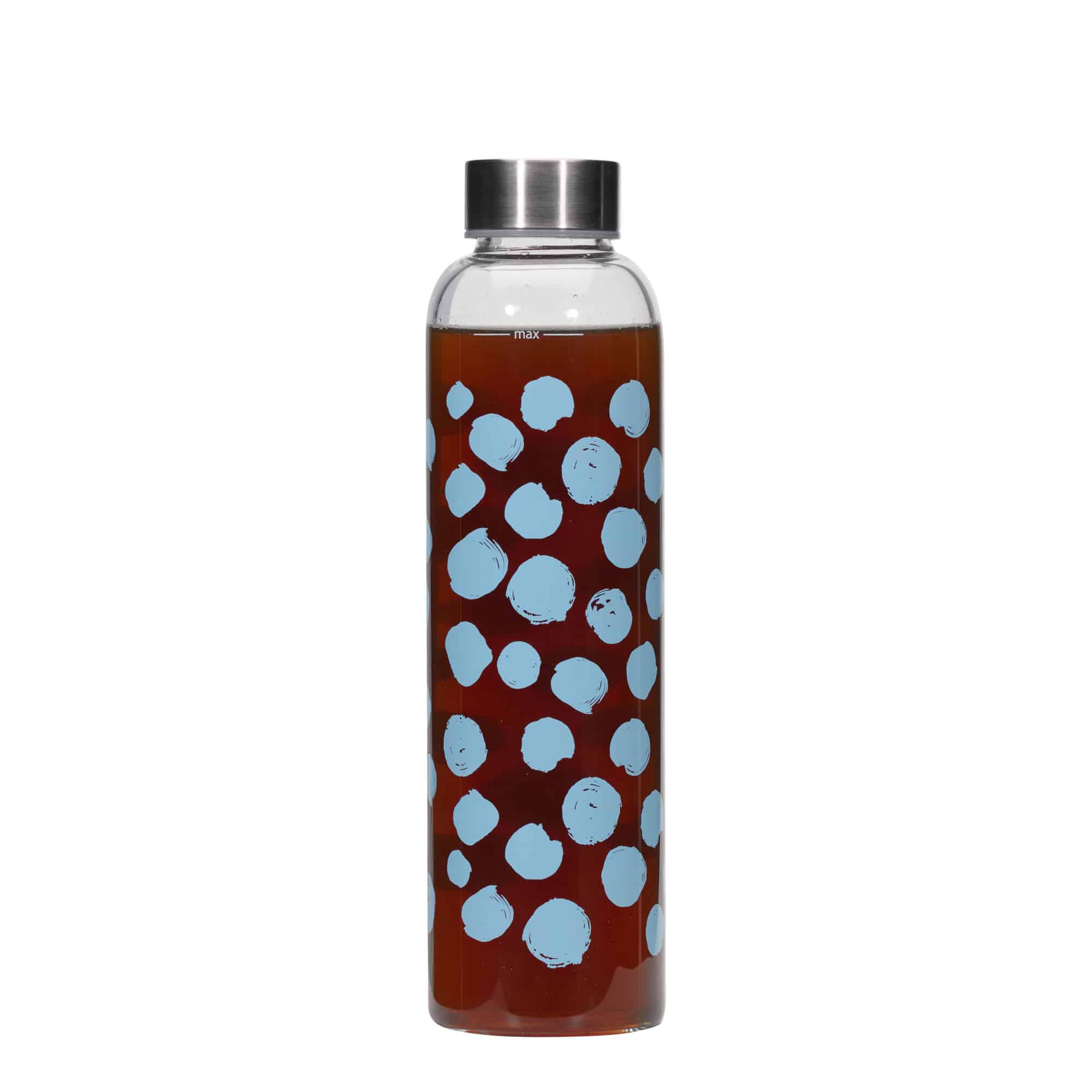 500 ml drinking bottle 'Perseus - Blue Dots', opening: screw cap