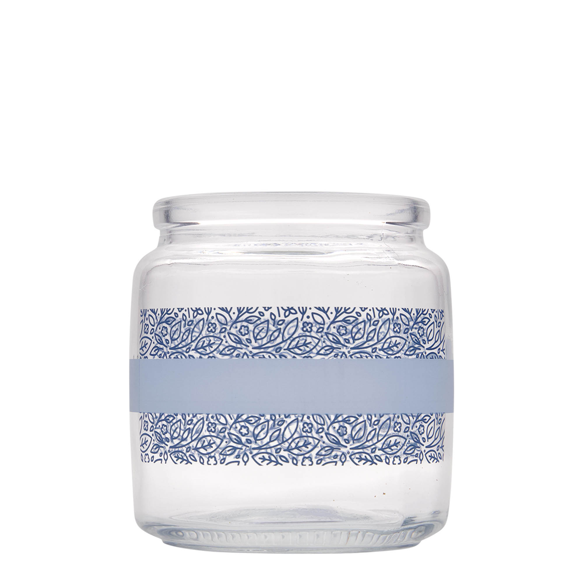 750 ml cork glass 'Giara', design: Naturalmente blu, opening: cork 750 ml cork glass 'Giara', design: Naturalmente blu, opening: cork