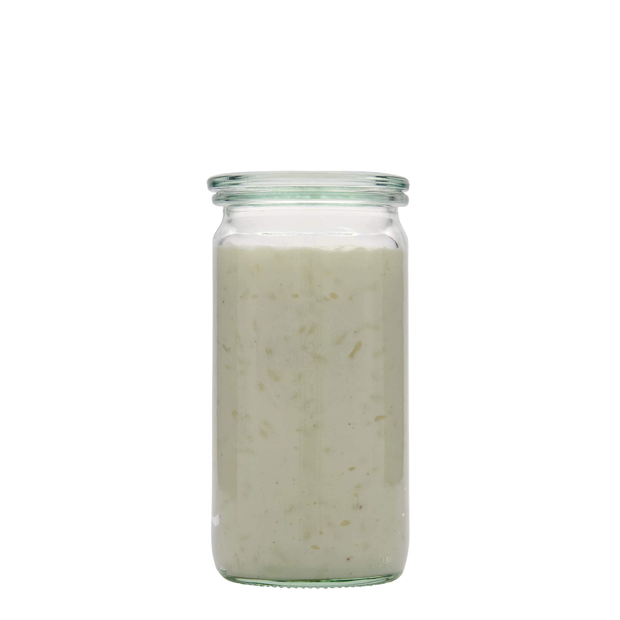 340 ml WECK cylinder glass, opening: round rim