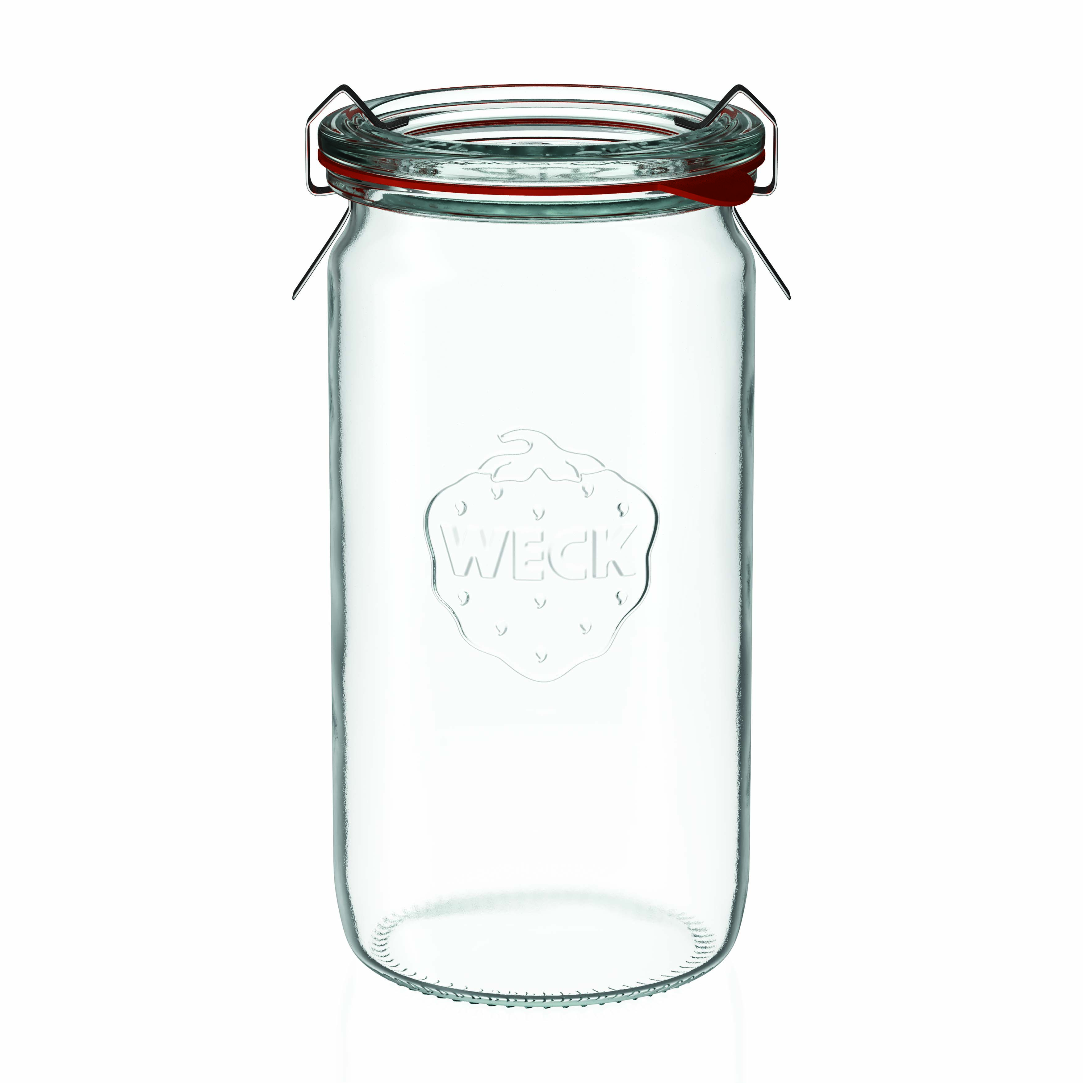 340 ml WECK cylinder glass, opening: round rim 340 ml WECK cylinder glass, opening: round rim