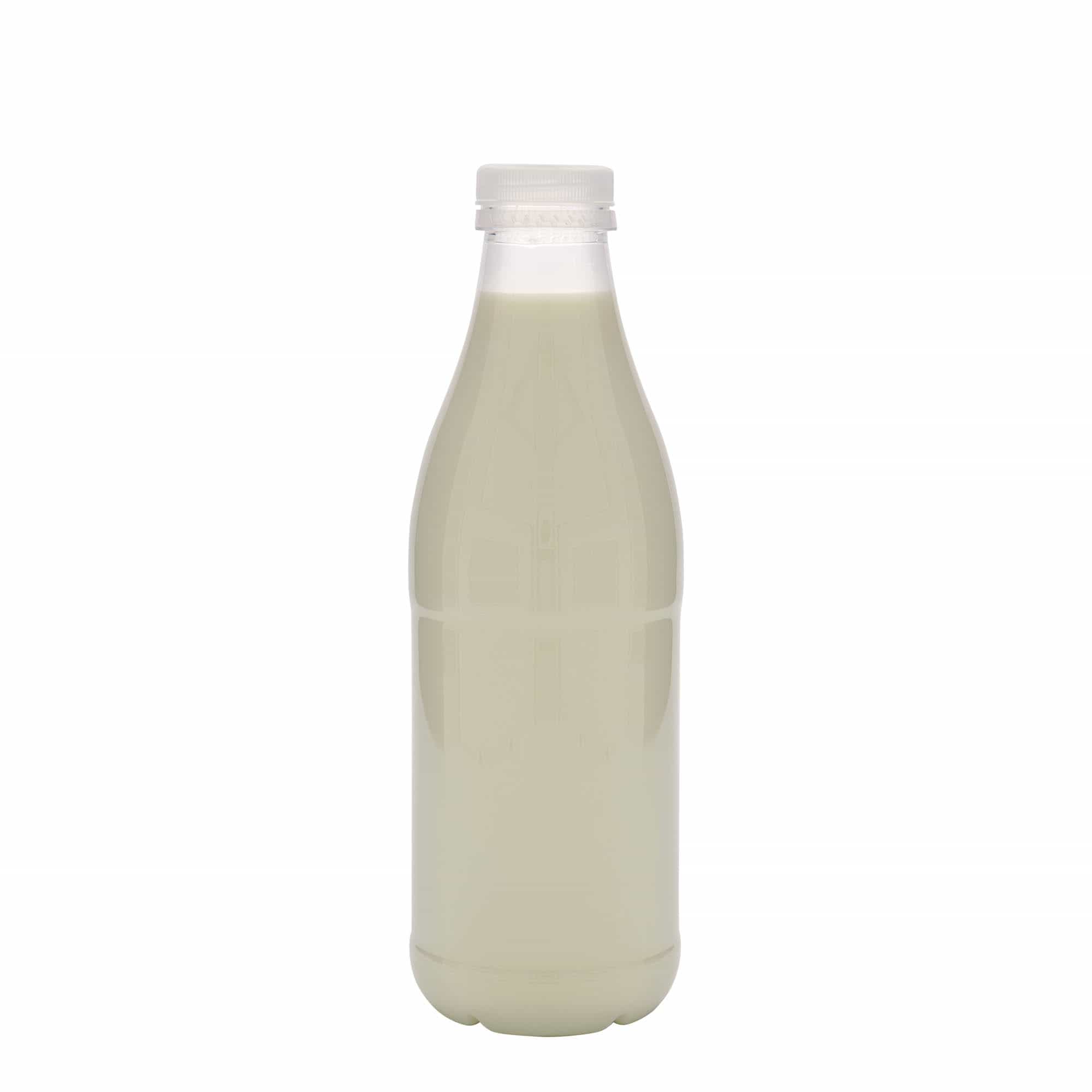 1,000 ml PET bottle ‘Milk and Juice’, plastic, opening: 38 mm