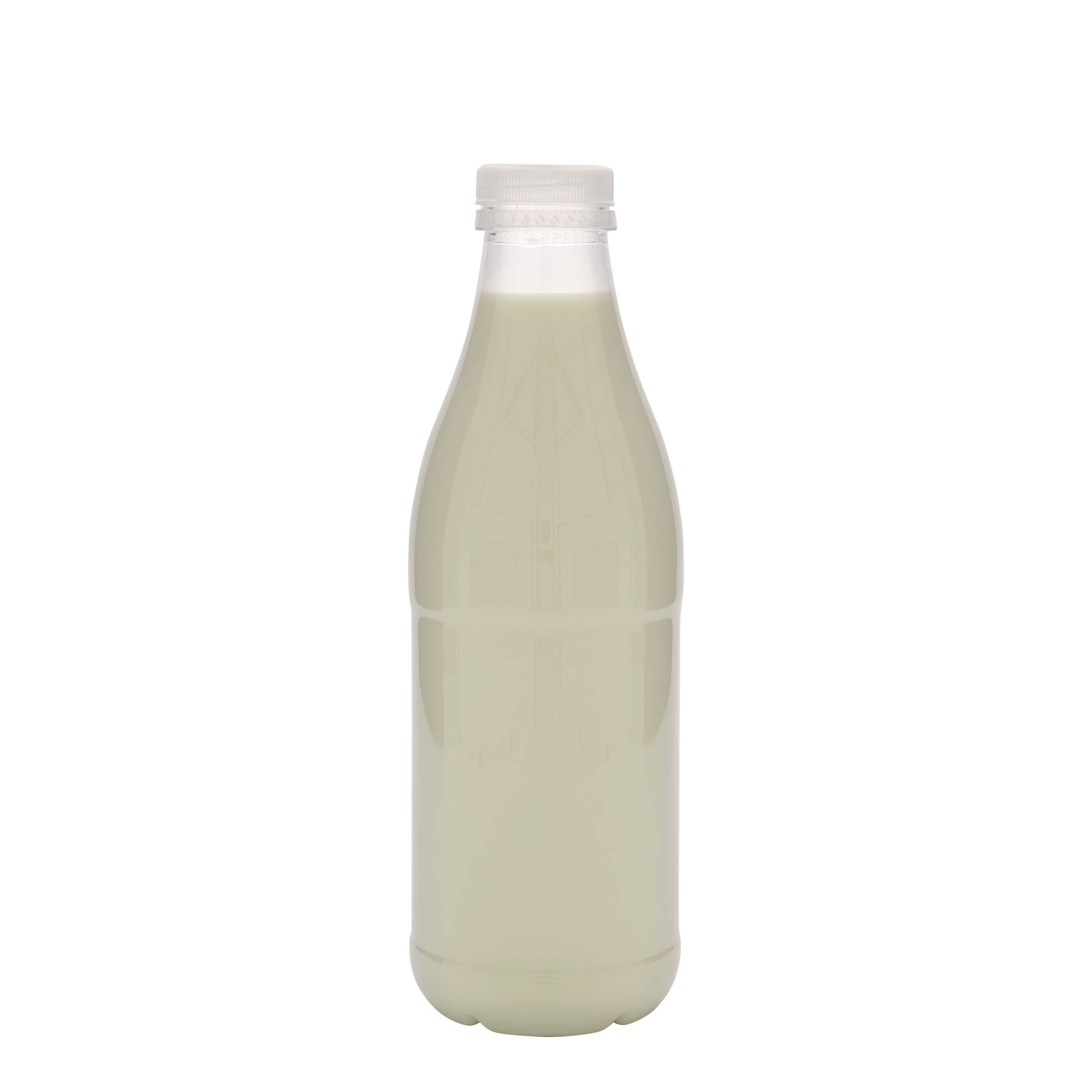 1,000 ml PET bottle ‘Milk and Juice’, plastic, opening: 38 mm