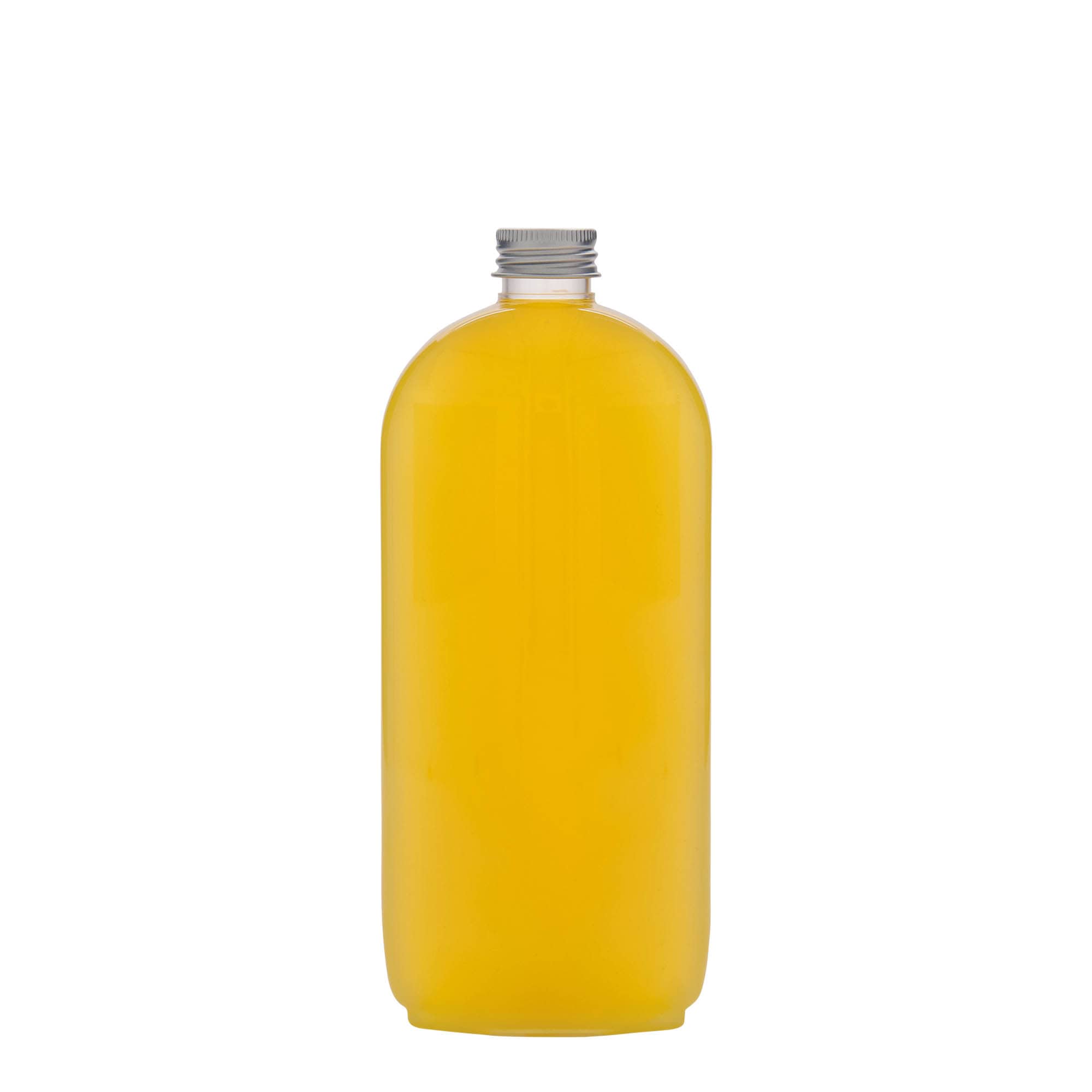 500 ml PET bottle 'Iris', oval, plastic, neck: 24/410