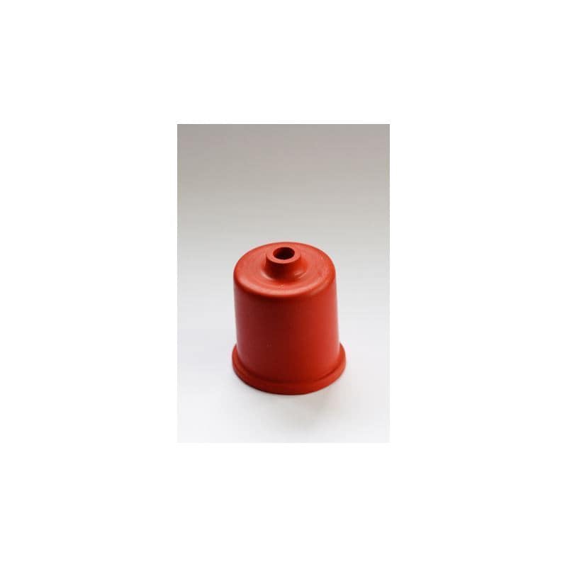 Fermentation cap type 3, rubber, red