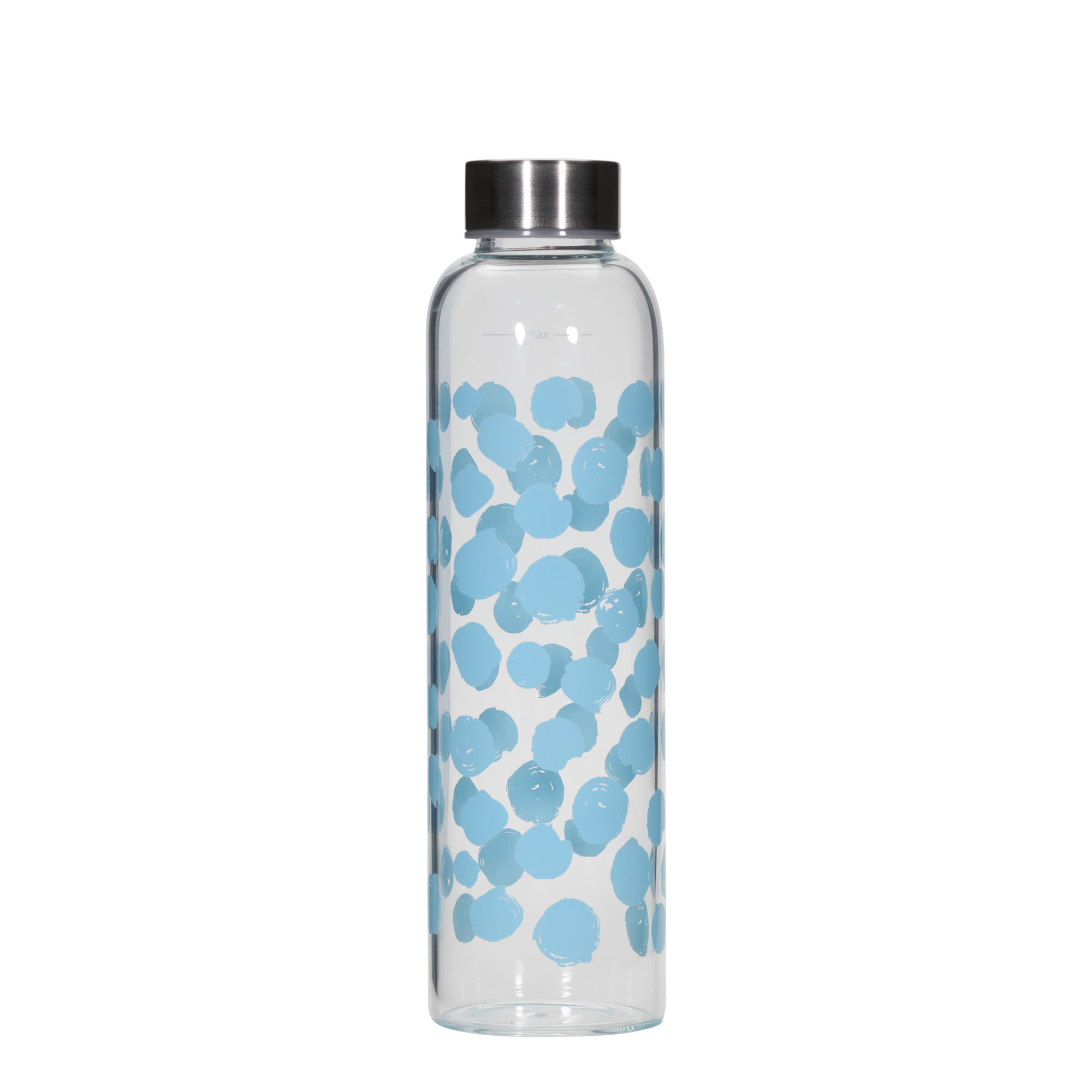 500 ml drinking bottle 'Perseus - Blue Dots', opening: screw cap 500 ml drinking bottle 'Perseus - Blue Dots', opening: screw cap