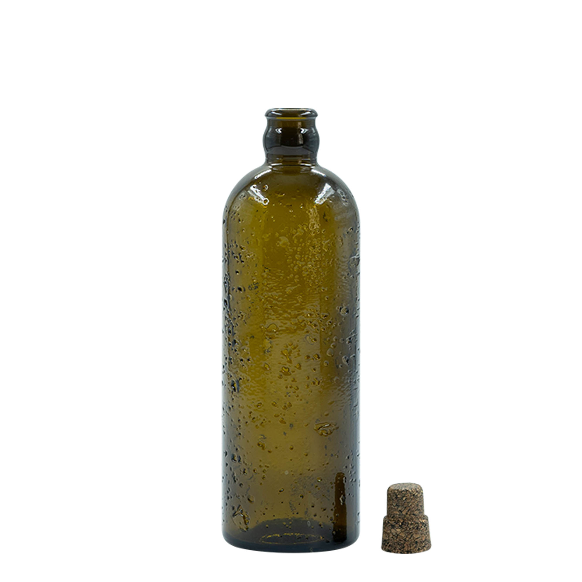 500 ml Wildly Crafted glass bottle ‘Bobber Jr’, brown, opening: cork
