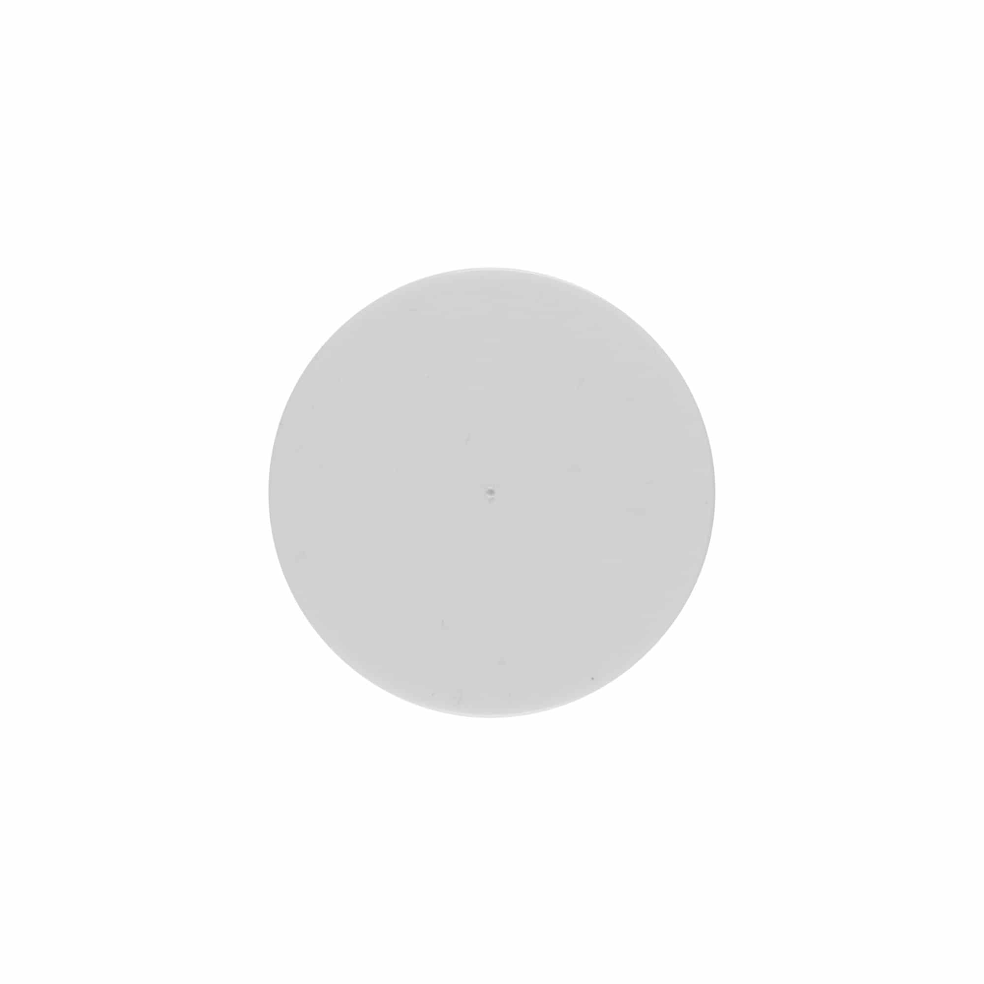 Cover disc for 30 ml 'Bianca', PP plastic, white Cover disc for 30 ml 'Bianca', PP plastic, white