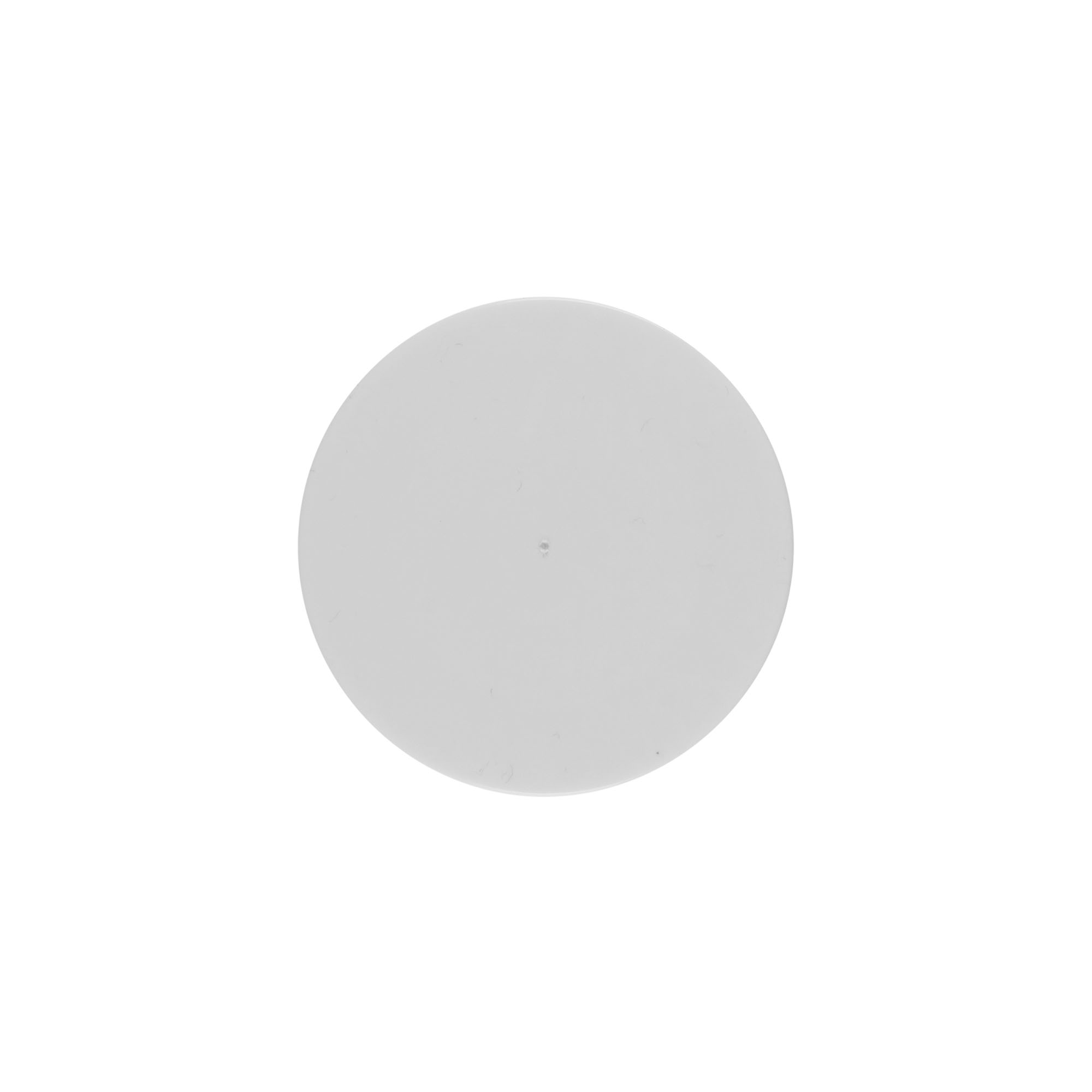 Cover disc for 30 ml ‘Bianca’, PP plastic, white
