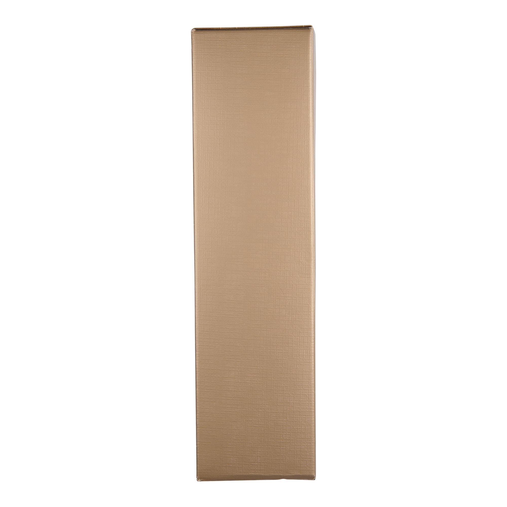 Gift box ‘Metallic’, rectangular, cardboard, champagne