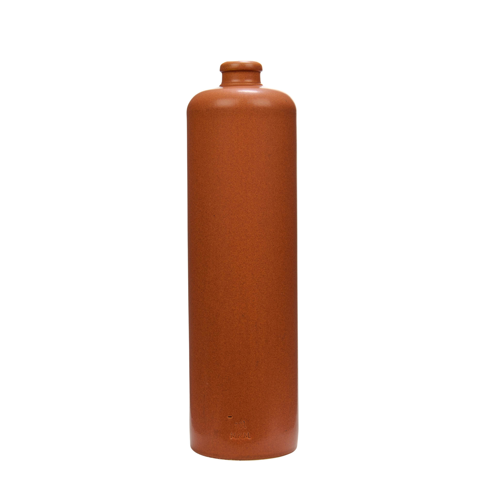1,000 ml clay jug, stoneware, red-brown, opening: cork 1,000 ml clay jug, stoneware, red-brown, opening: cork