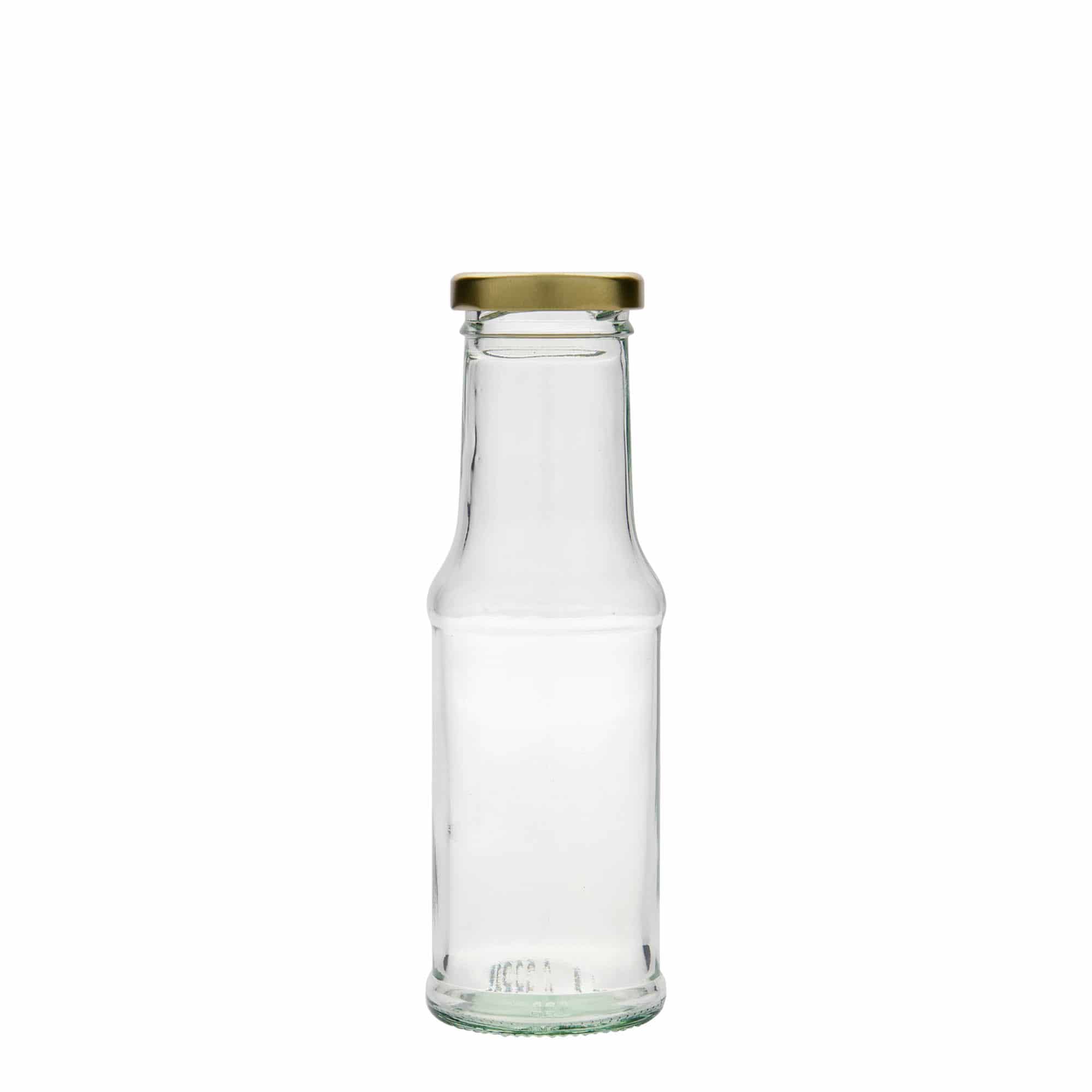 200 ml condiment bottle, glass, closure: twist off (TO 43)