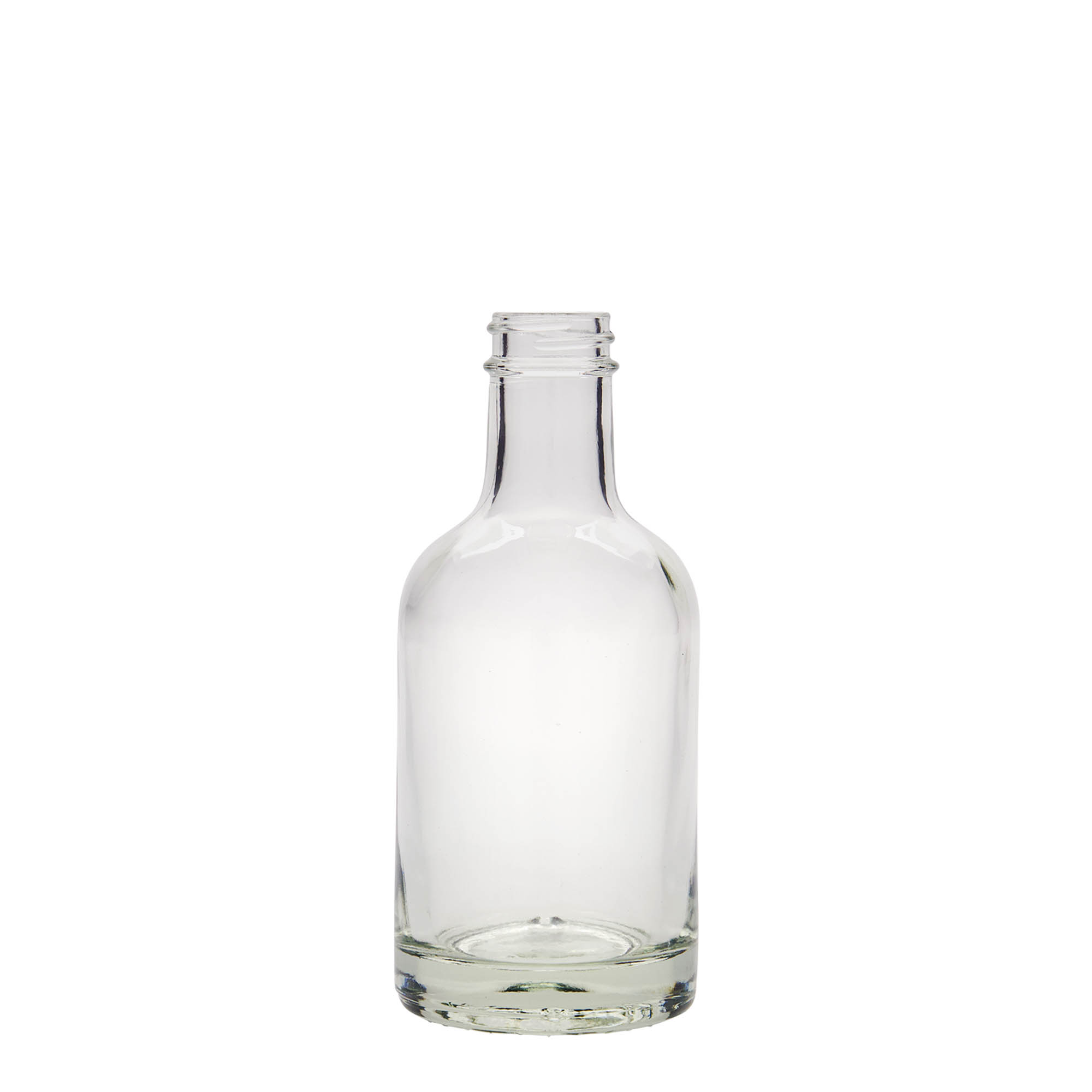 200 ml glass bottle 'First Class', opening: GPI 28
