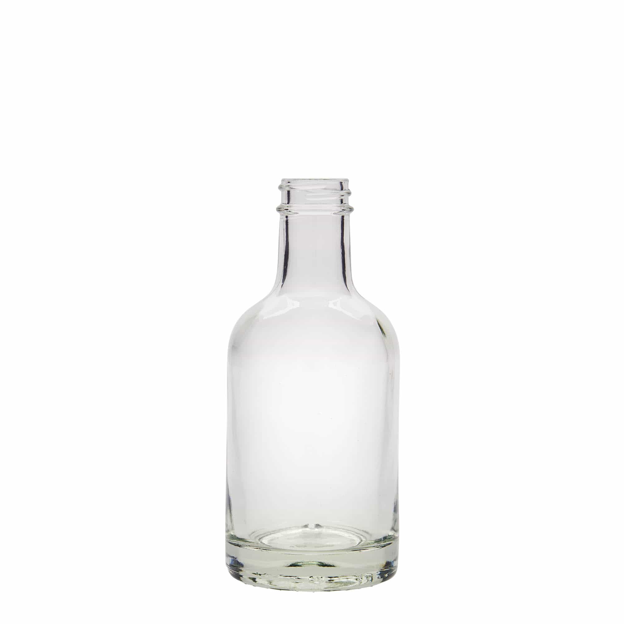 200 ml glass bottle 'First Class', opening: GPI 28